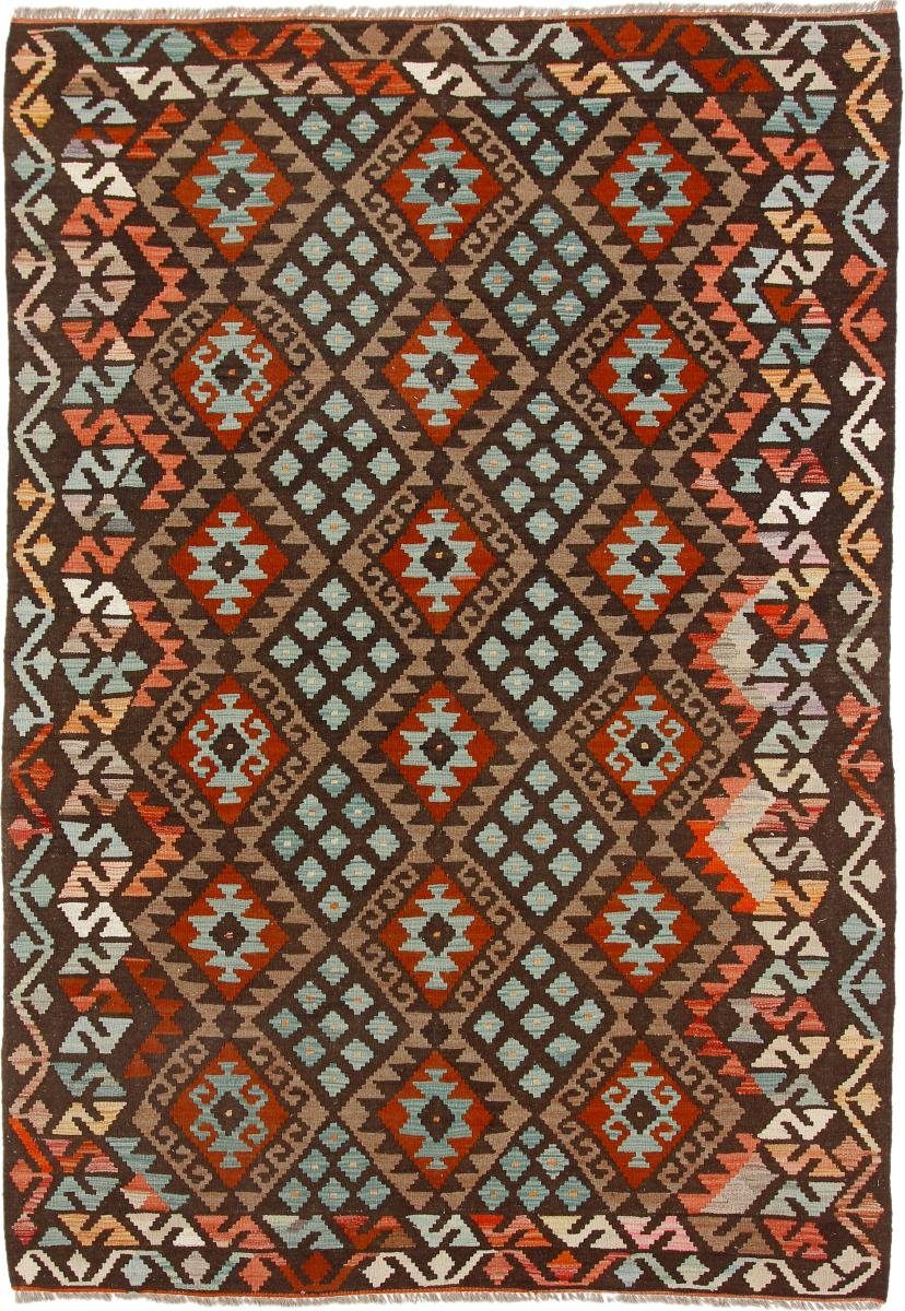 mm rechteckig, Moderner Orientteppich Kelim Heritage 3 Afghan Höhe: 172x247 Handgewebter Orientteppich, Trading, Nain