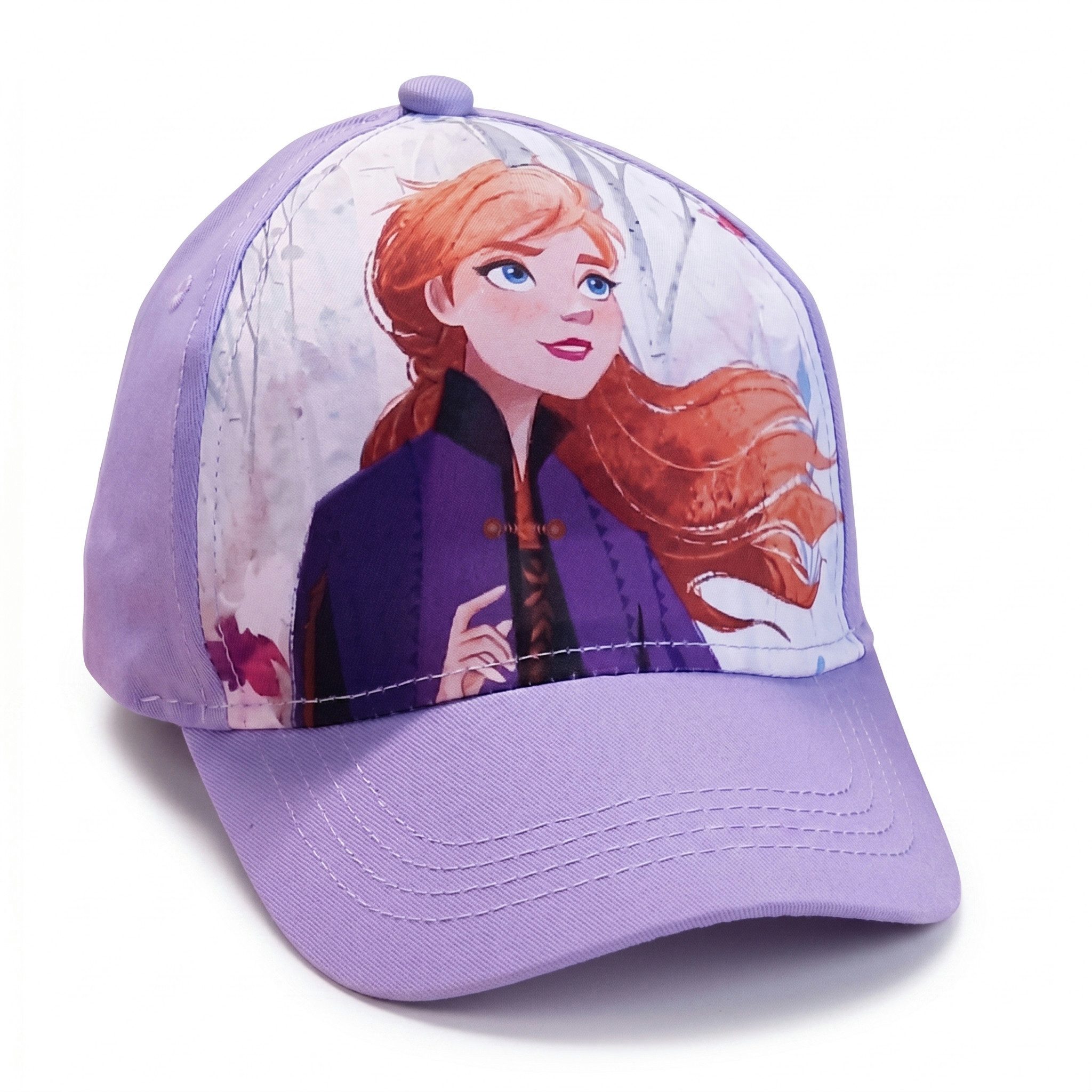 Disney Baseball Cap Disney Die Eiskönigin 2 - Anna Basecap Baseball Kappe für Kinder, 52/54 cm Kopfumfang