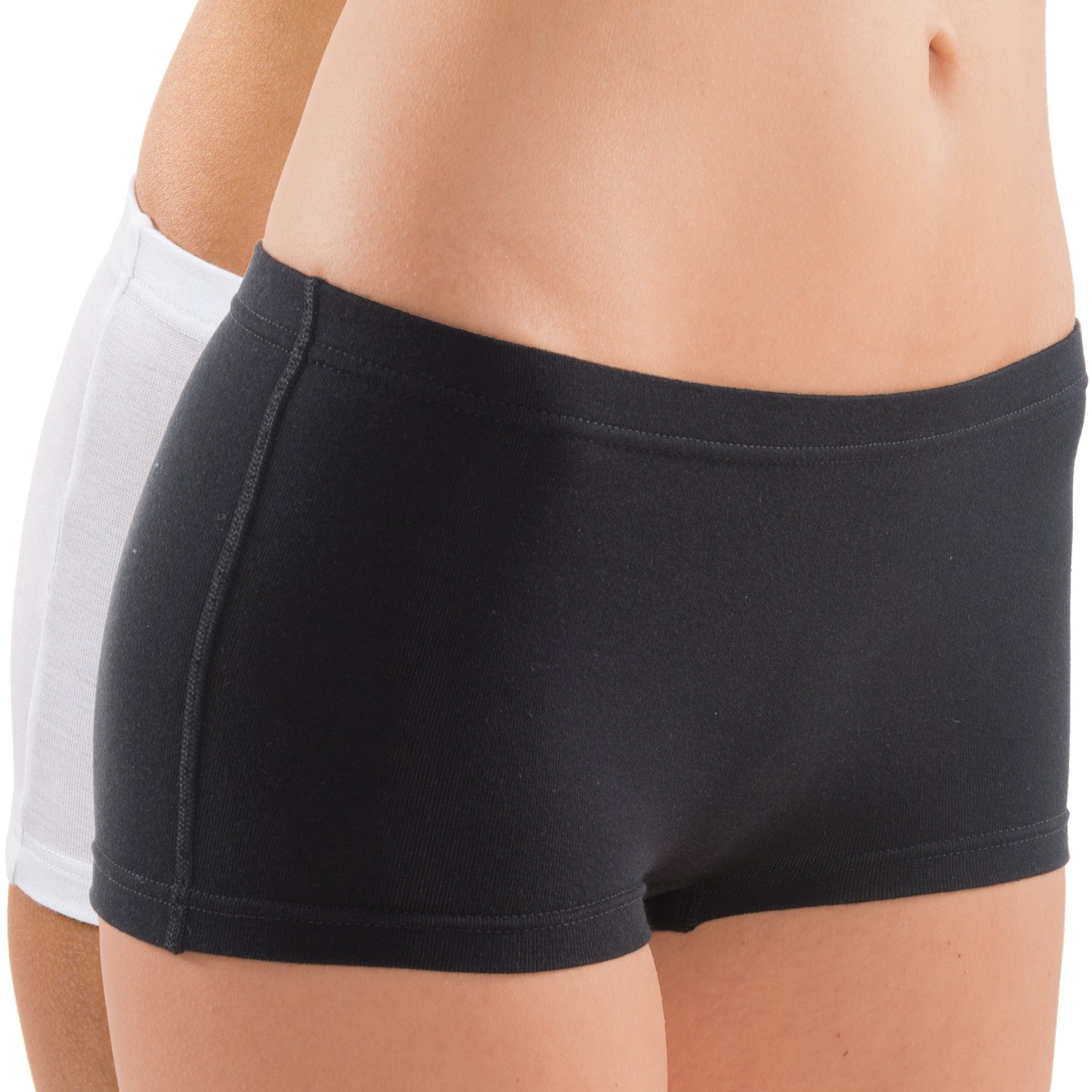 HERMKO Panty 5700 5700 2er Pack Damen Panty aus anschmiegsamer Baumwolle / Elastan