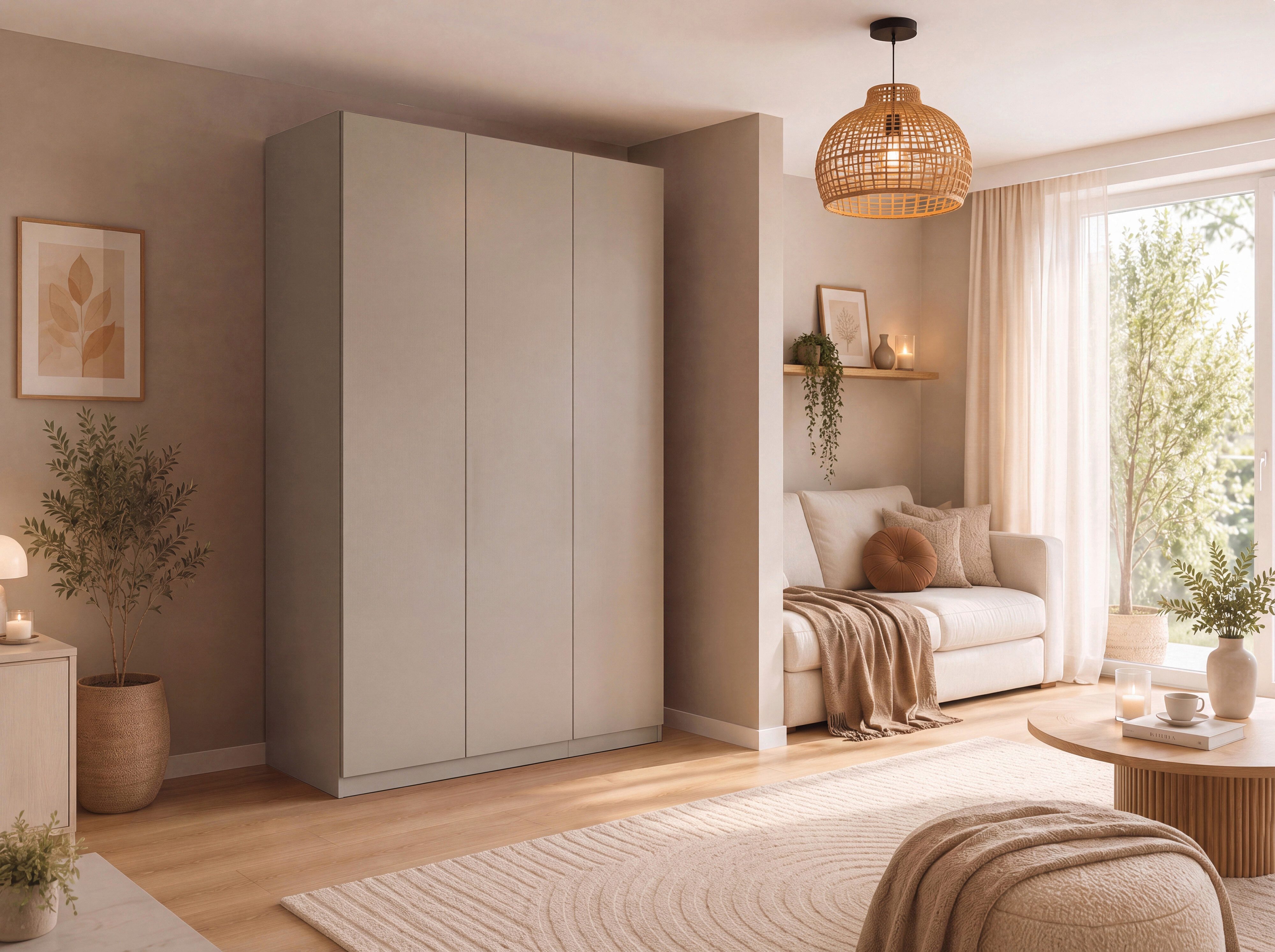 rauch Kleiderschrank Schlafzimmer Garderobe Kinderzimmer WELTNEUHEIT ELVIK by rauch-ONE (3 Ausstattungsvarianten - Breiten 47-405 cm, Höhen 187/212/231 cm) PATE – Bild 2 von 5