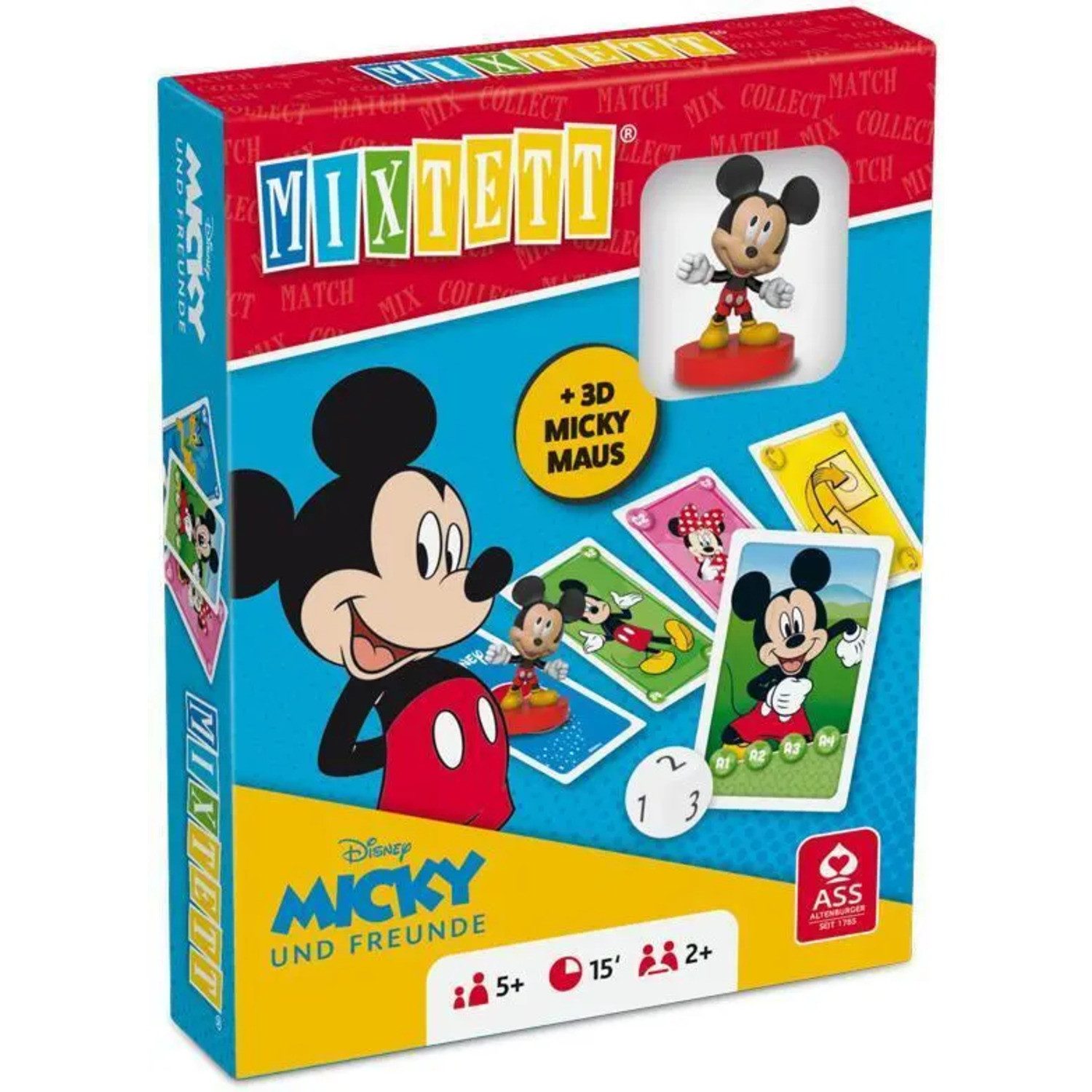 Cartamundi Spiel Disney Mickey & Friends - Mixtett