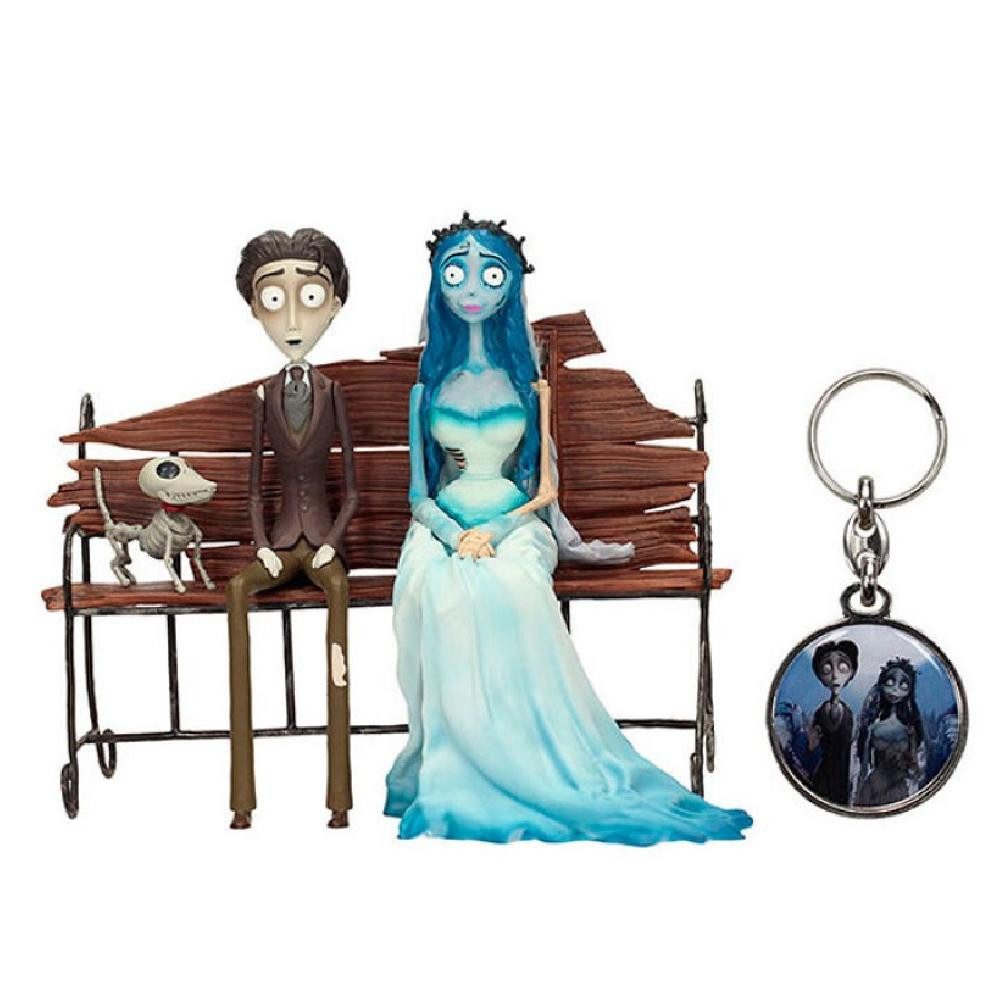 SD Toys Sammelfigur The Corpse Bride figure + Metal Schlüsselanhänger
