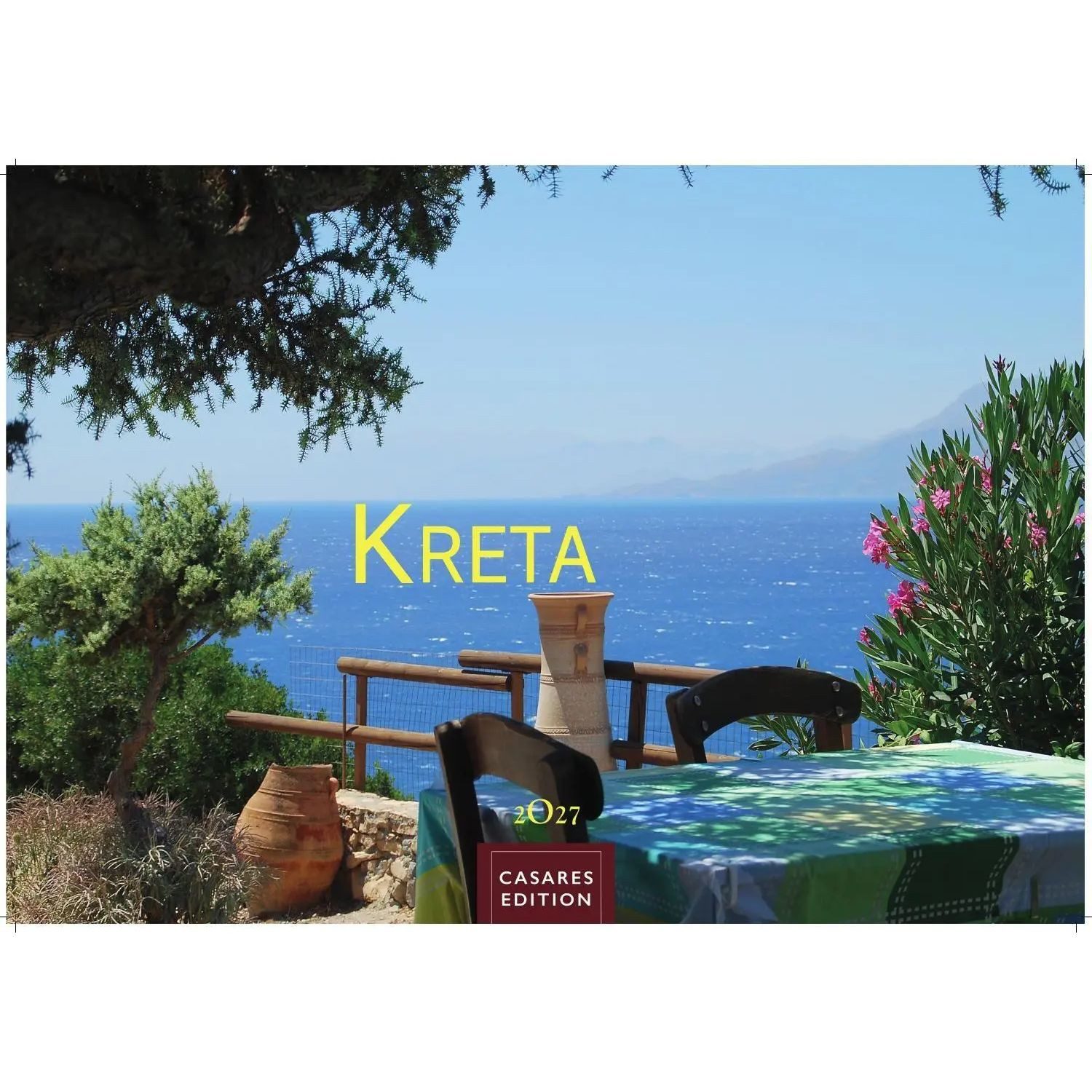 Wandkalender Kreta Kalender 2027 - Wandkalender, Fotokalender Griechenland...