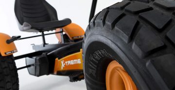 Berg Go-Kart BERG Gokart XXL X-Treme E-Motor Hybrid orange E-BFR mit Anhänger