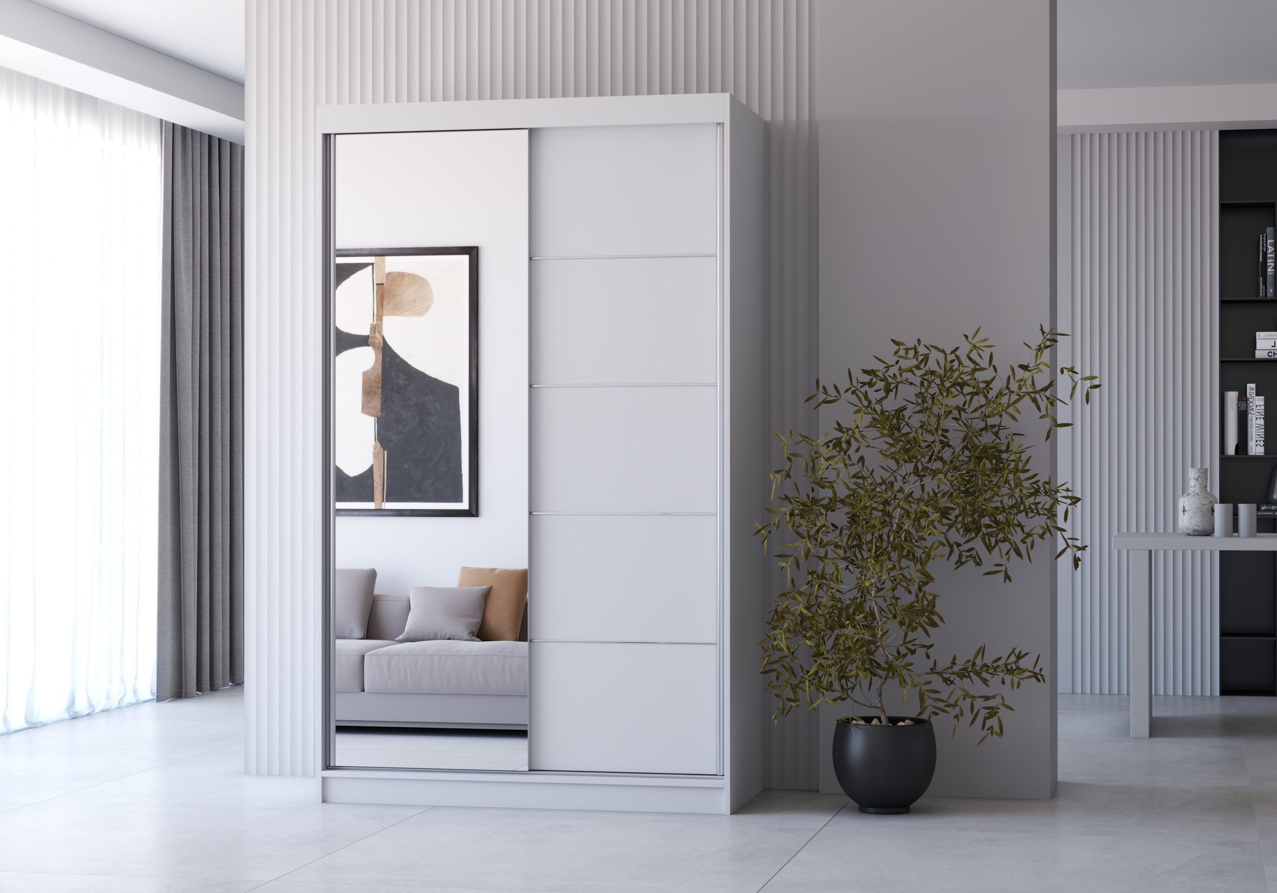 MOEBLO Kleiderschrank NOAH 04 (Schrank Garderobe günstig online kaufen