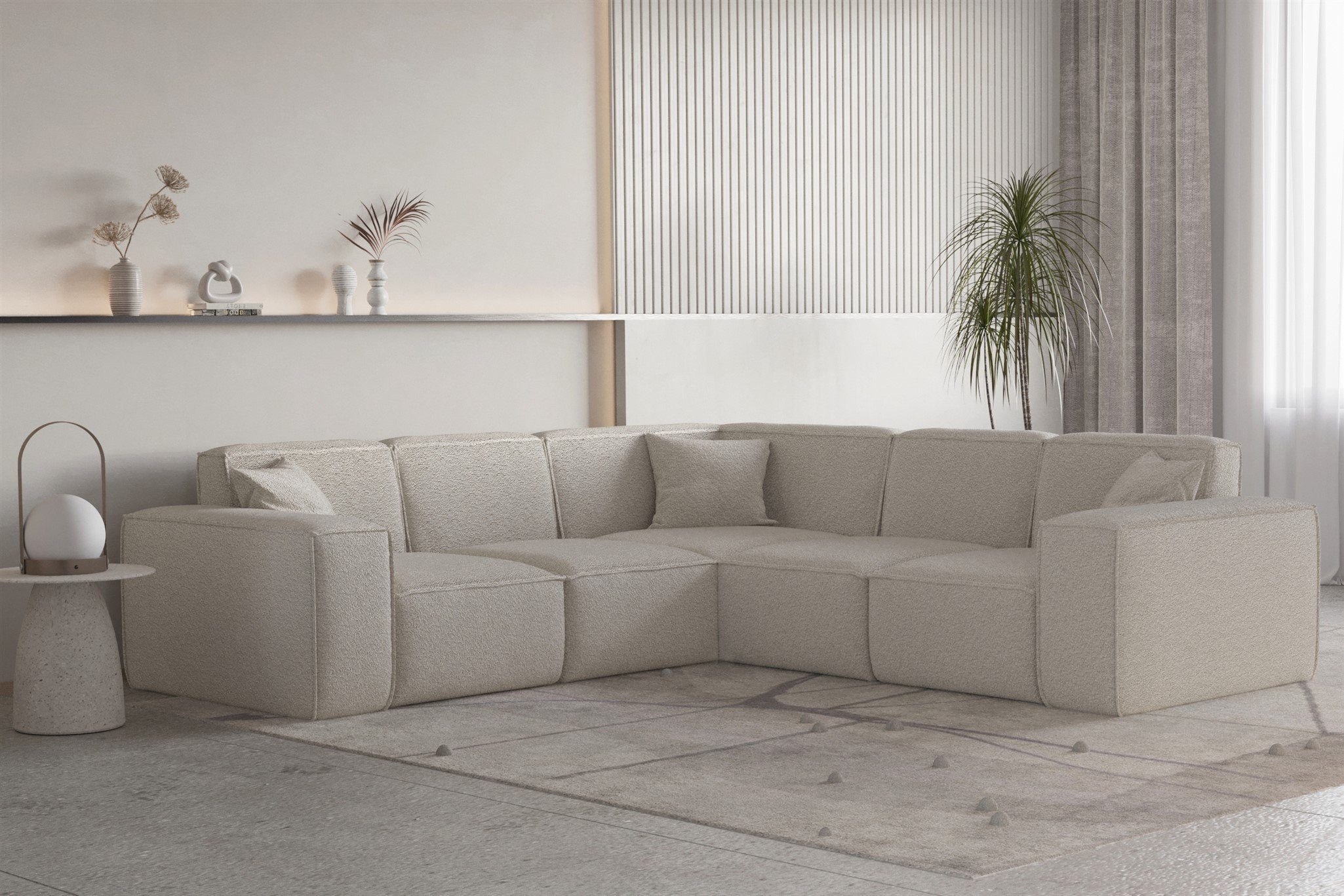 Fun Möbel Ecksofa Designersofa CESINA in günstig online kaufen