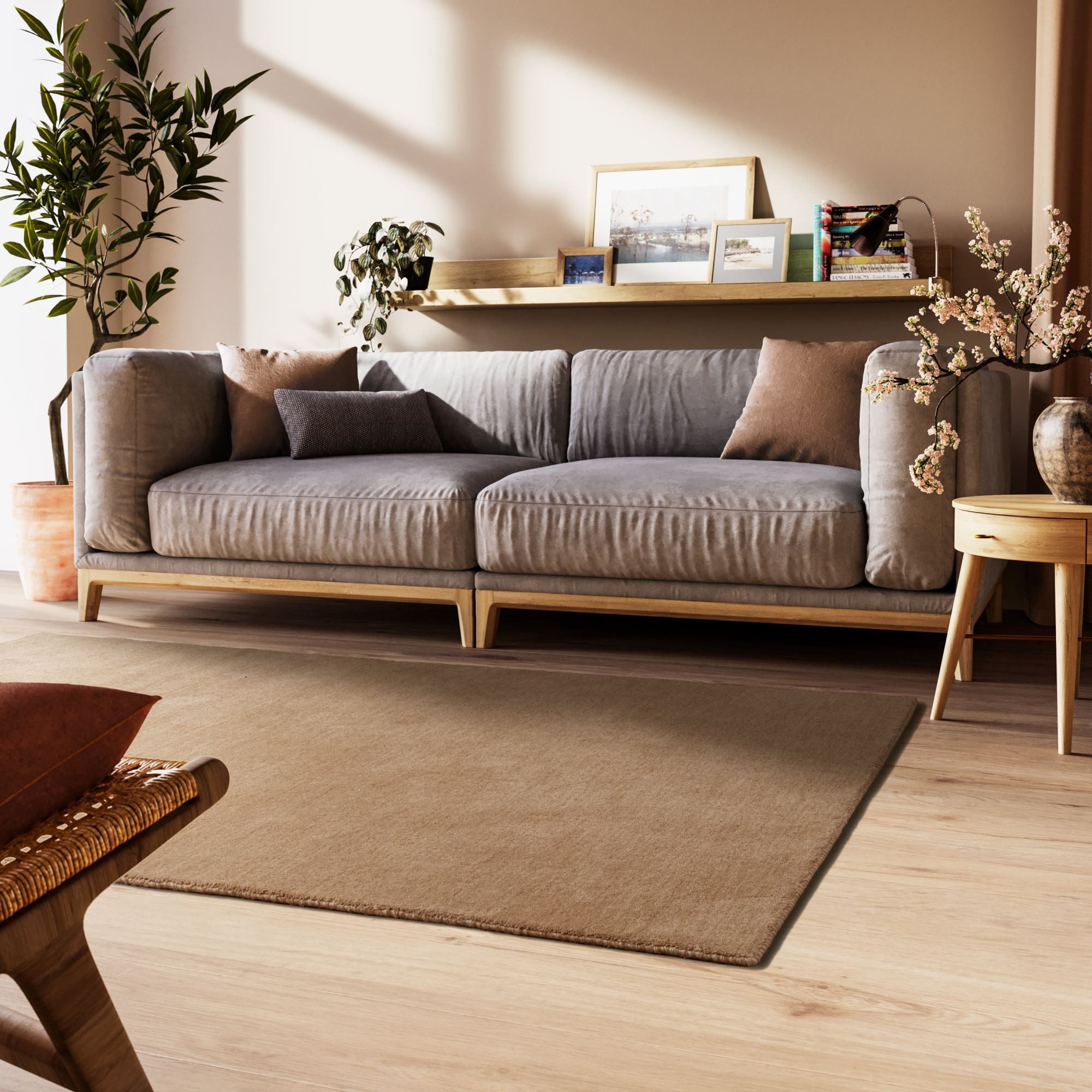 Steffensmeier Wollteppich Nomade, Rechteckig, Gabbeh, 100 % Schurwolle