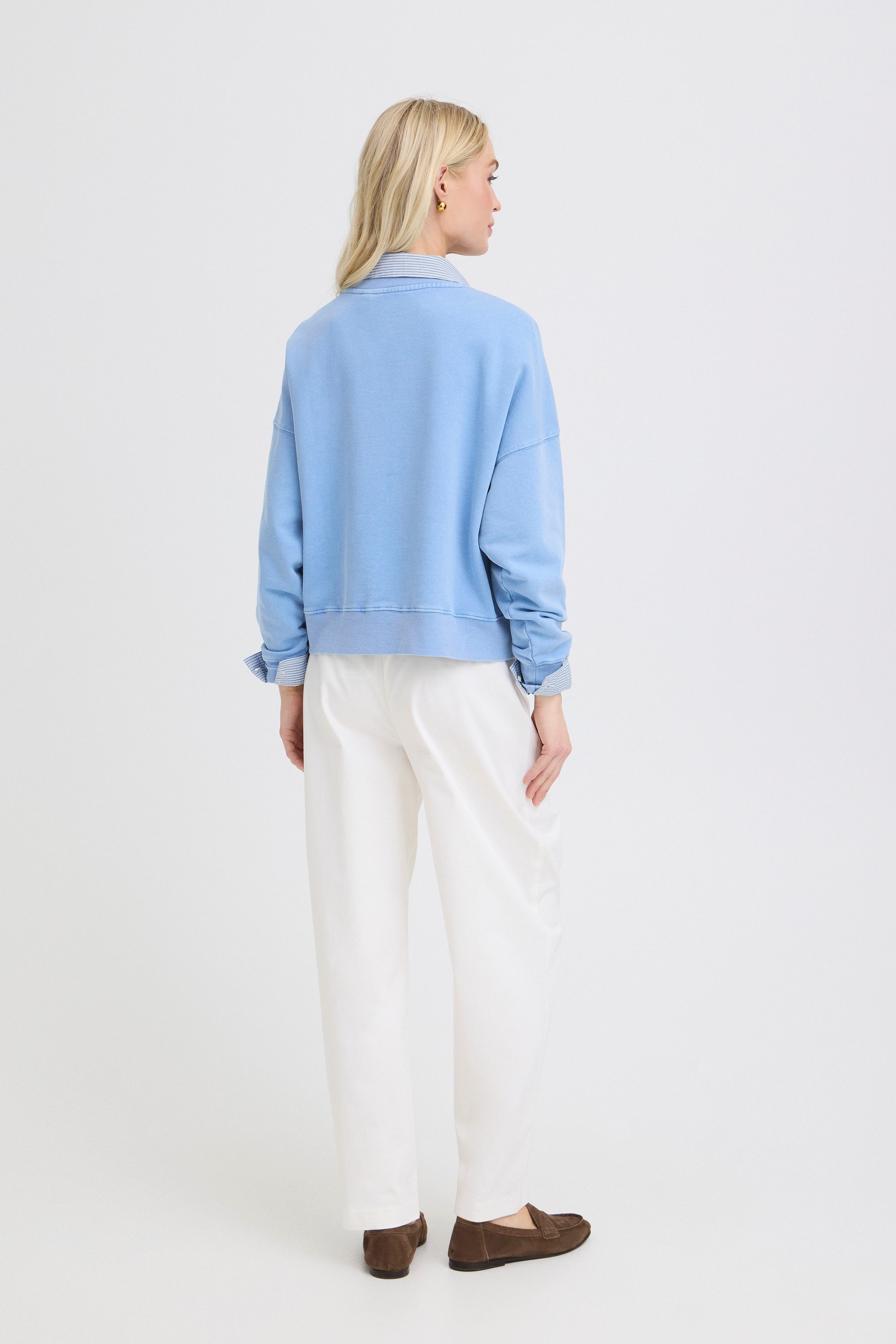 b.young Fleecepullover Sweatshirt BYRASMA