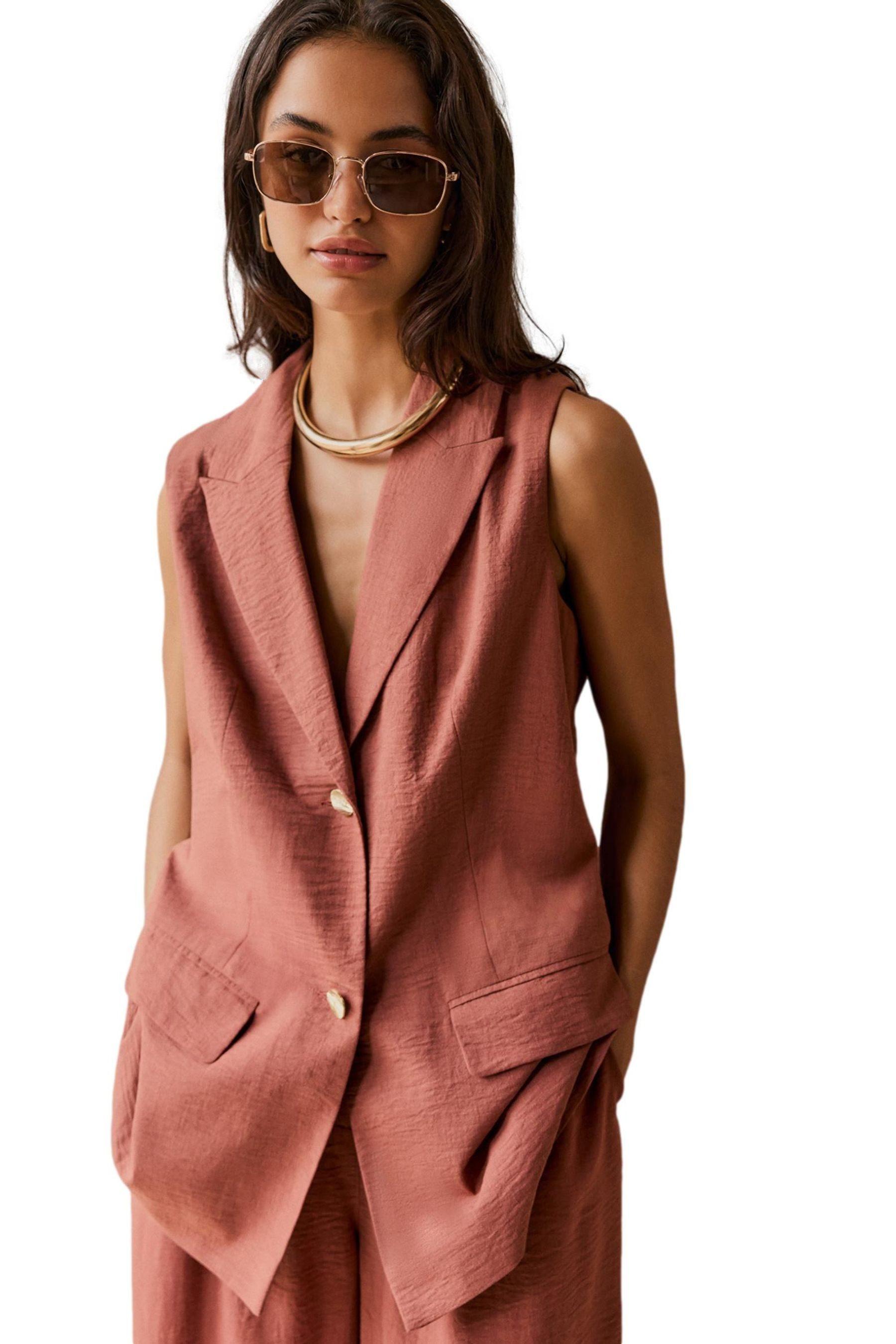 Friends Like These Jackenblazer Friends Like These ärmelloser Blazer, Leine günstig online kaufen