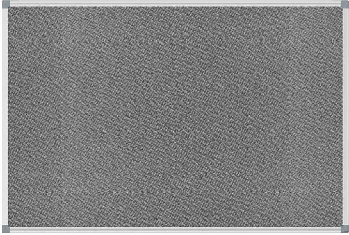 MAUL Pinnwand Pinnboard Maulstandard Textil 90x60 cm grau