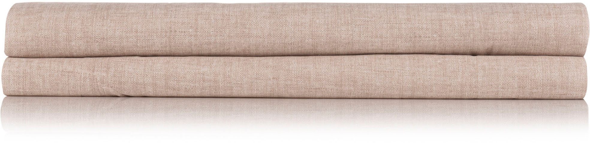 ZO HOME Spannbettlaken Lino, Renforcé, Gummizug: günstig online kaufen