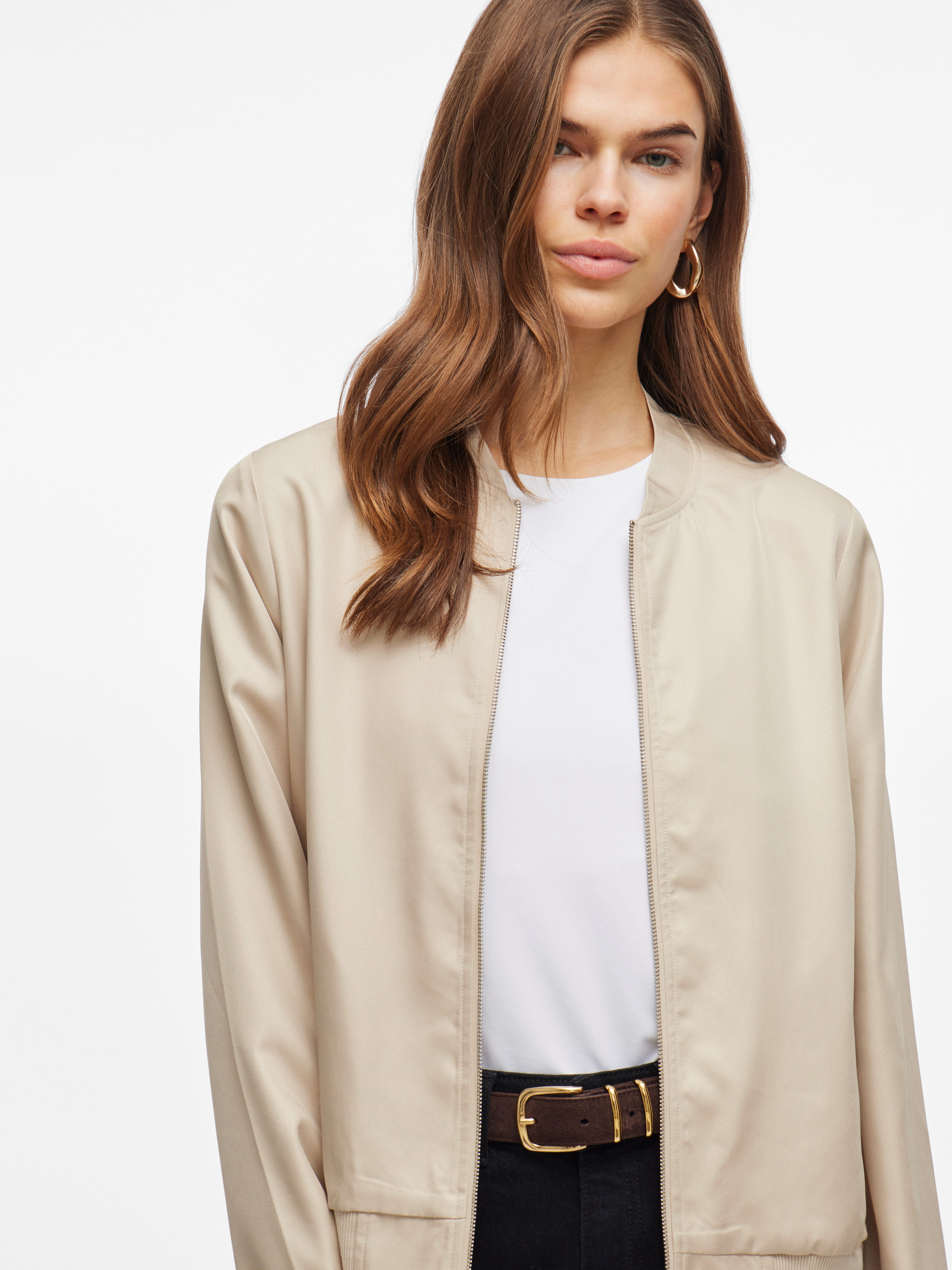 Vila Blouson VIPAPAYA L/S BOMBER JACKET - NOOS Kunstfaser