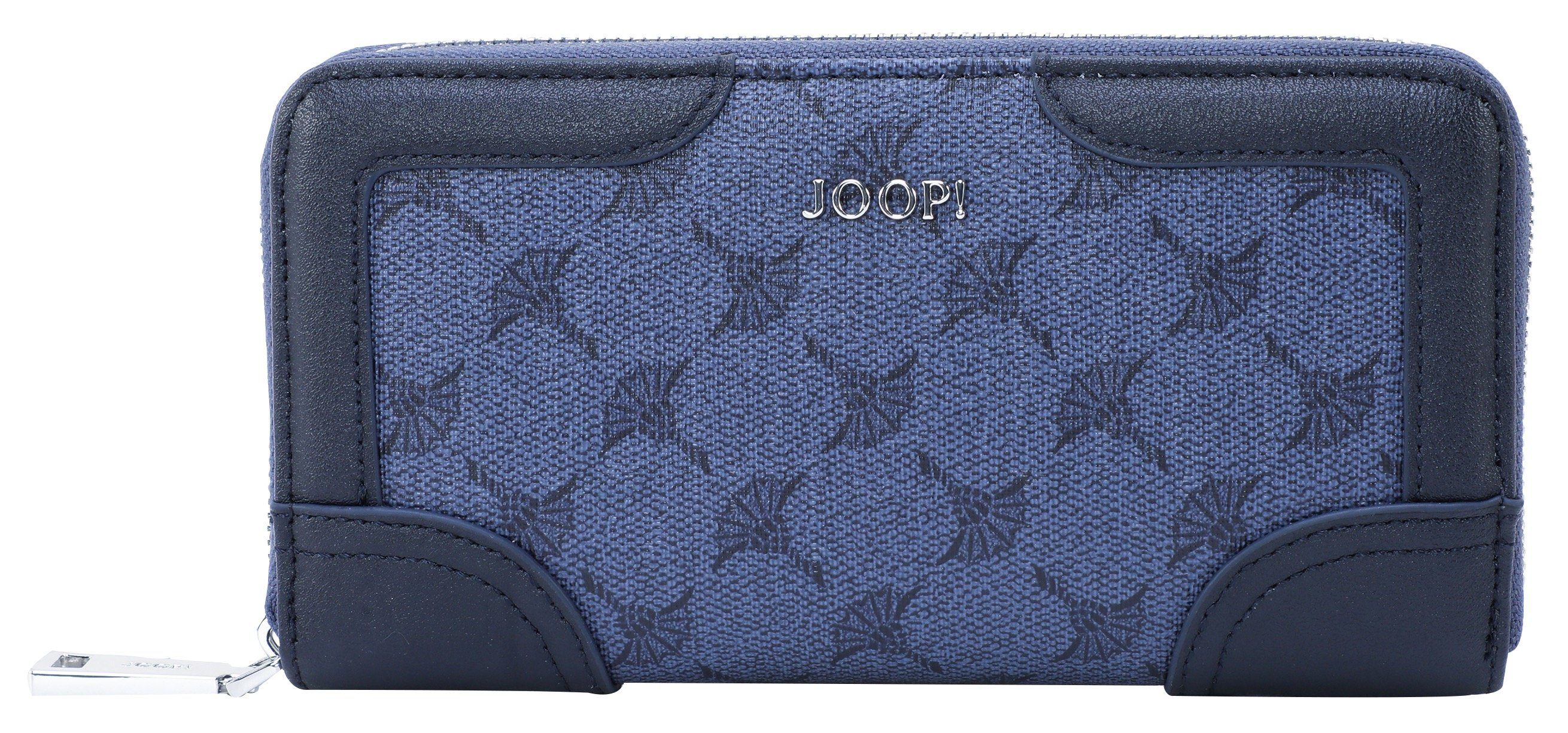 Joop! Geldbörse mazzolino melete purse medieval-blue silberfarbenen mit Details lh11z