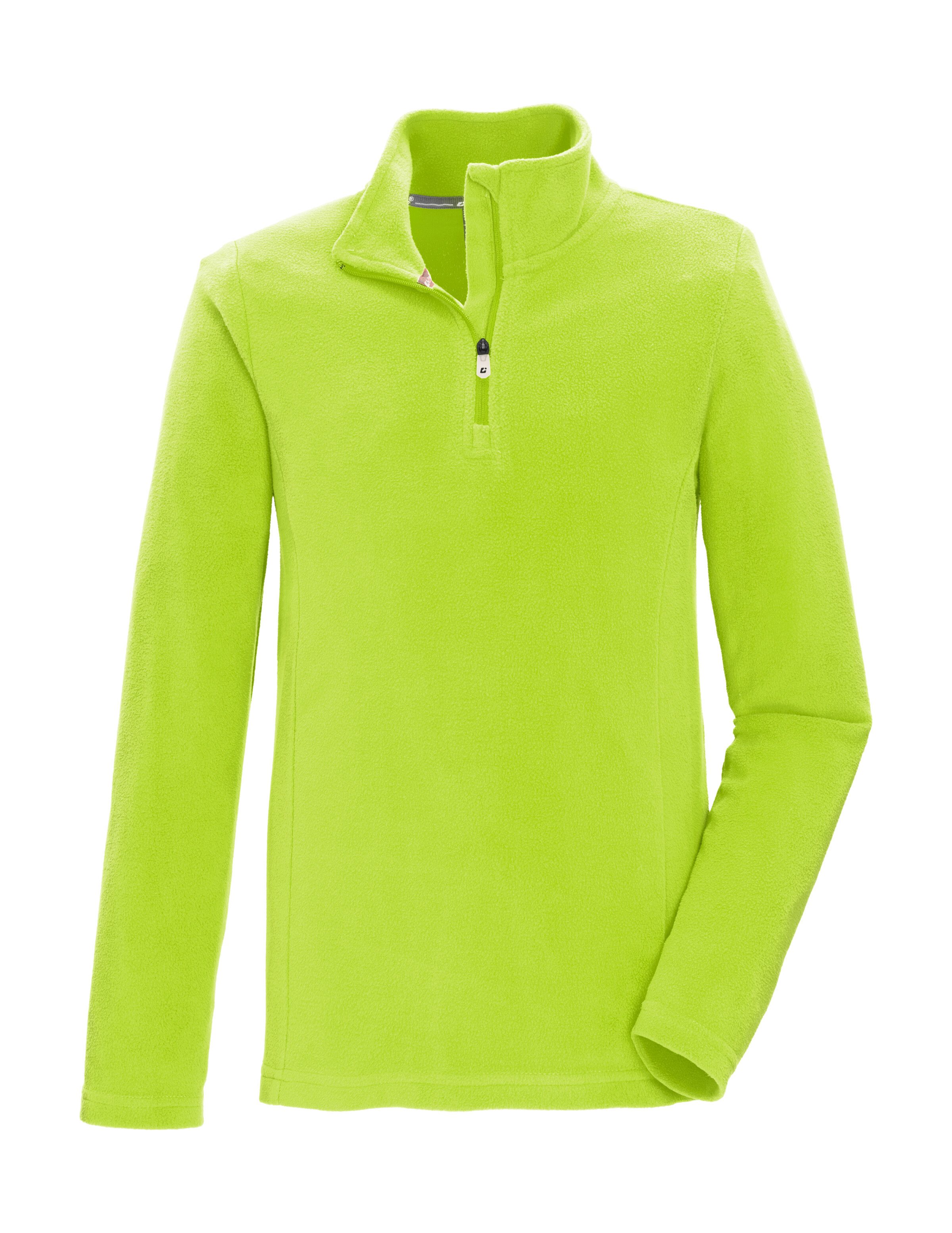 Killtec Fleeceshirt KSW 139 BYS FLC SHRT Schnelltrocknendes Fleeceshirt mit Kinnschutz-Reißverschluss