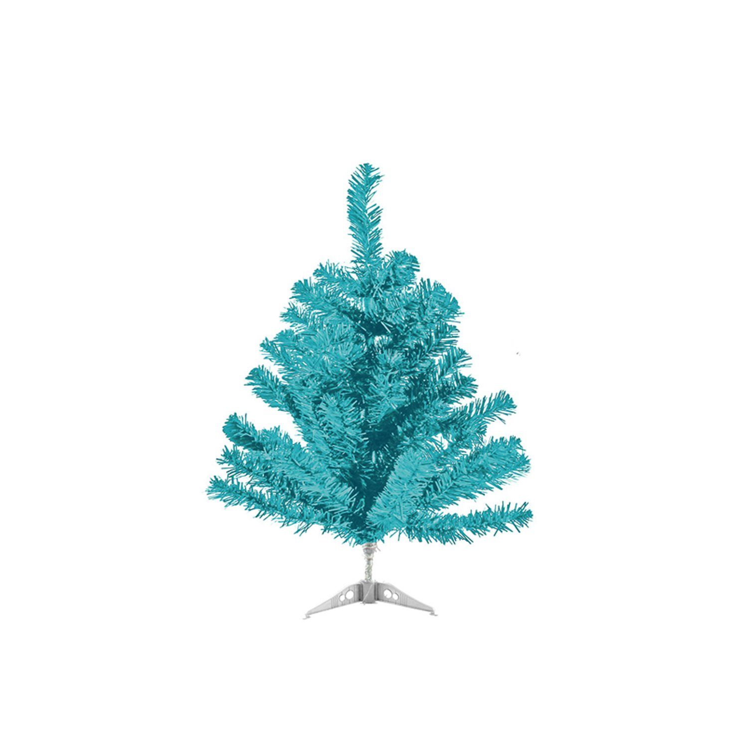 Mojawo Künstlicher Weihnachtsbaum Weihnachtsbaum 60/150/180 cm inkl Ständer Türkis