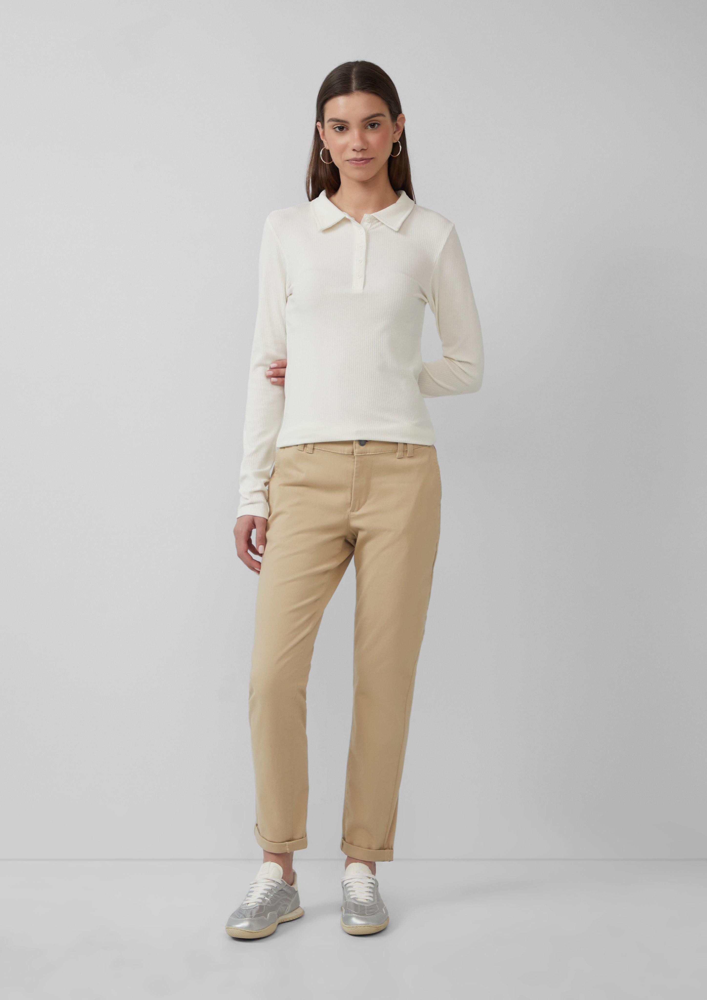 QS Stoffhose Chino aus Baumwollstretch günstig online kaufen