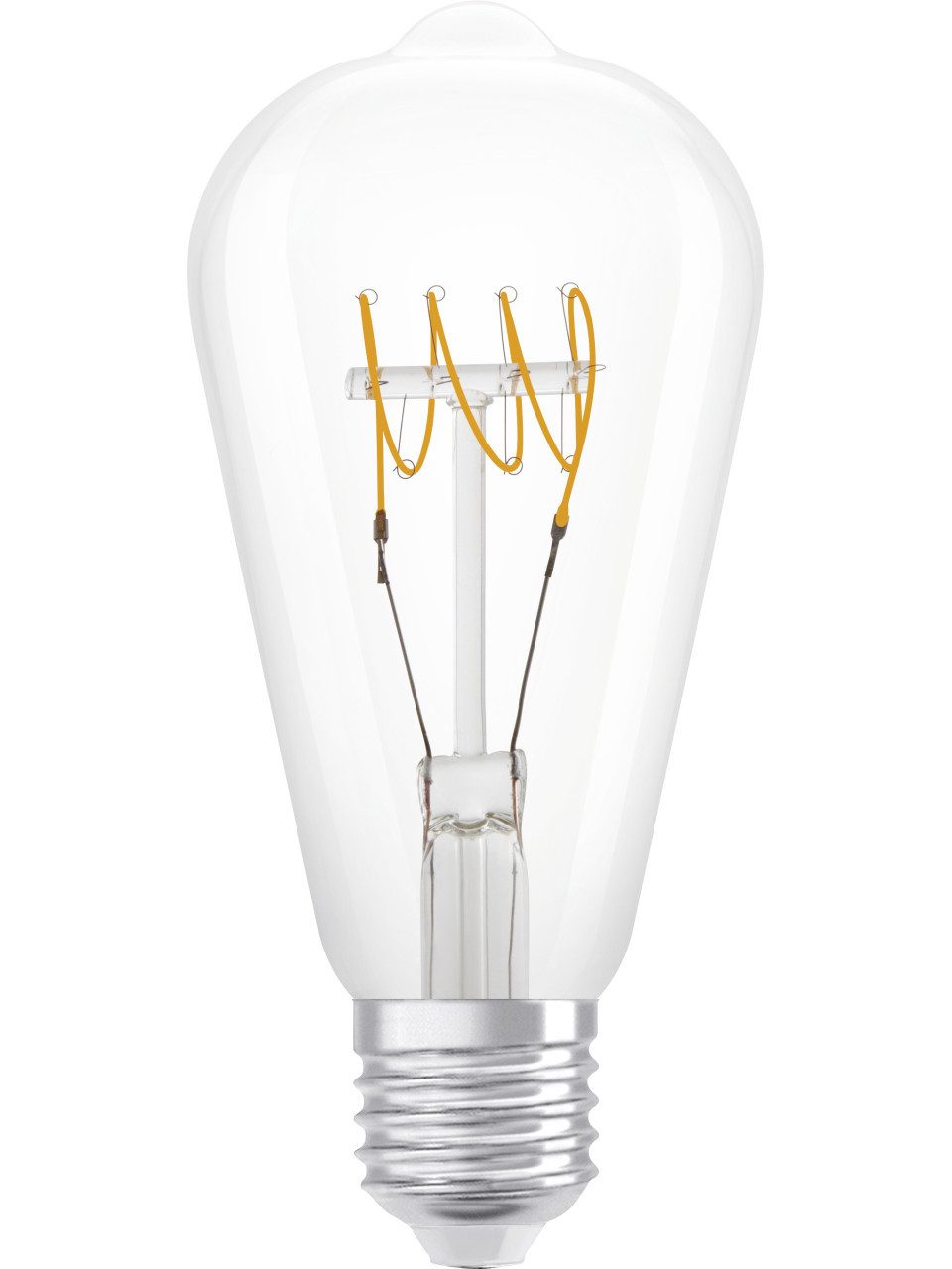Osram LED-Leuchtmittel Osram LED Луковицы Edison E27 4,8 W warmweiß, Dimmbar nicht Smart Home-fähig
