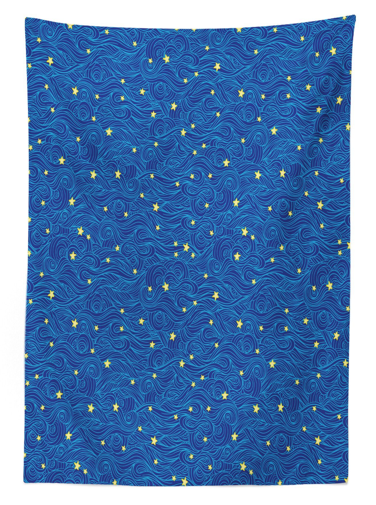 Klare Tischdecke Waschbar Nacht Farbfest Galaxy Außen Bereich Für den Sternenklare Farben, Zusammenfassung Abakuhaus geeignet
