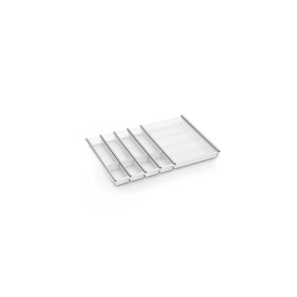 Naber Besteckeinsatz Naber Cuisio 80 G, Besteckeinsatz, weiß-transluzent