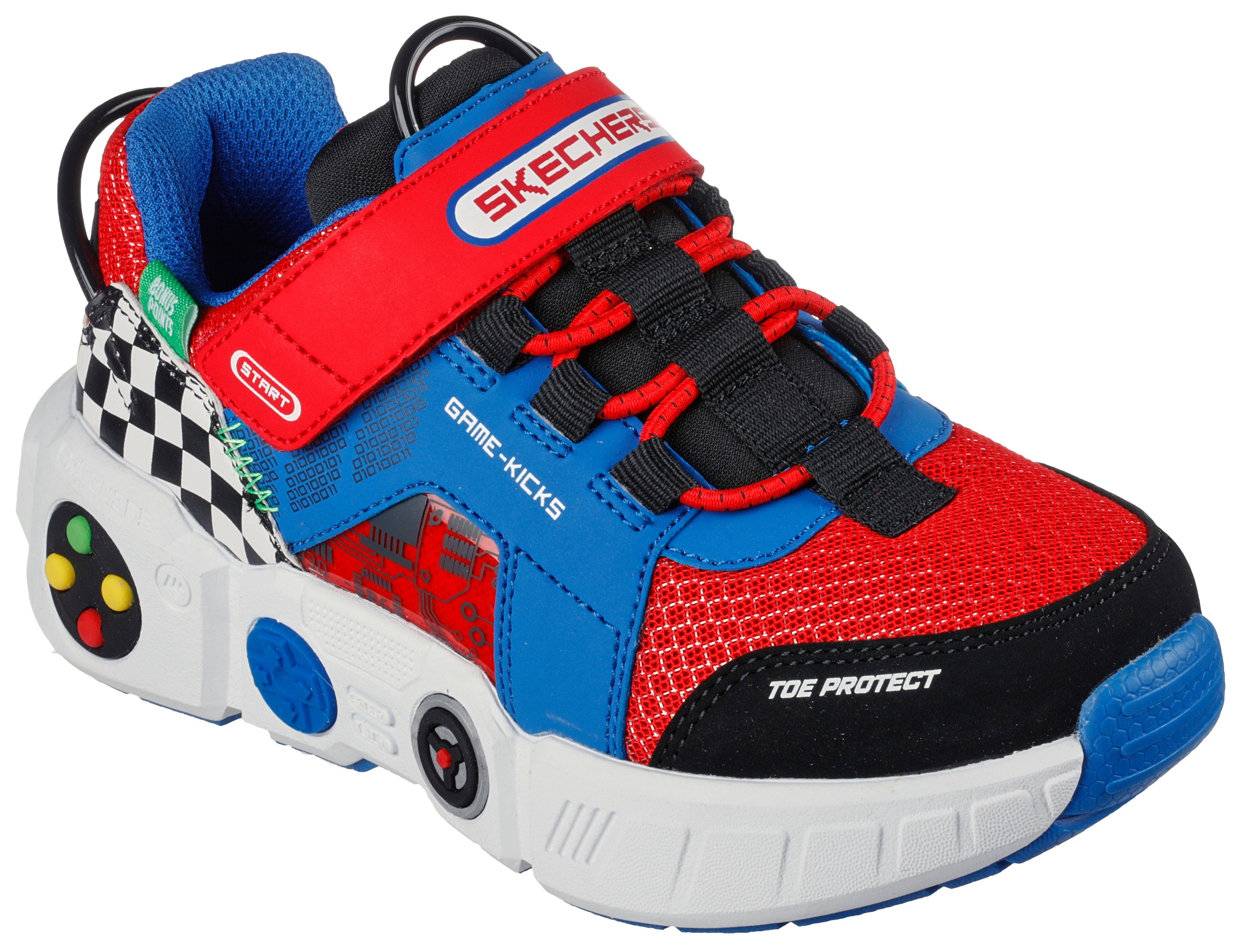 Memory Air-Cooled Kids Sneaker GAMETRONIX Skechers Foam mit