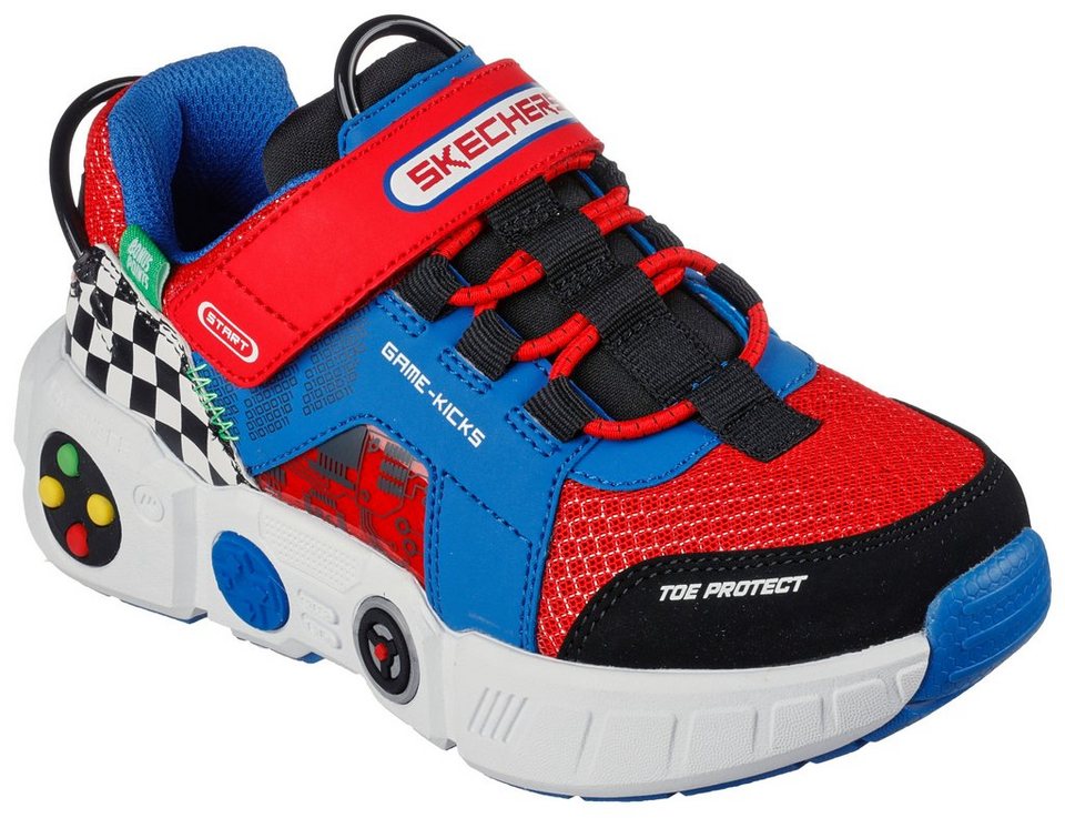 Skechers Kids GAMETRONIX Sneaker mit Air-Cooled Memory Foam, Gepolsterte  Textilinnenausstattung