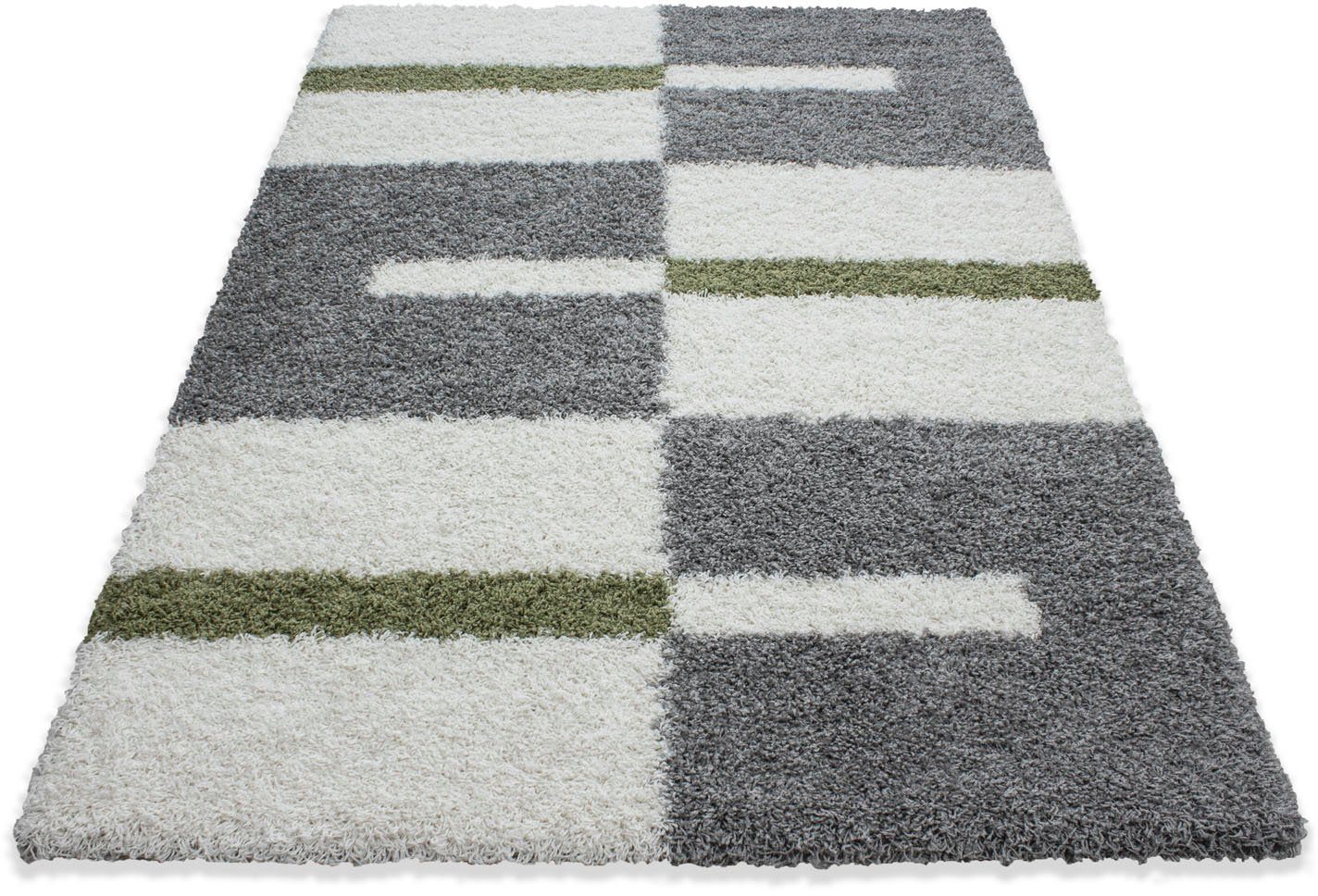 Ayyildiz Teppiche Hochflor-Teppich »Gala Shaggy 2505«, rechteckig, 30 mm Hö günstig online kaufen