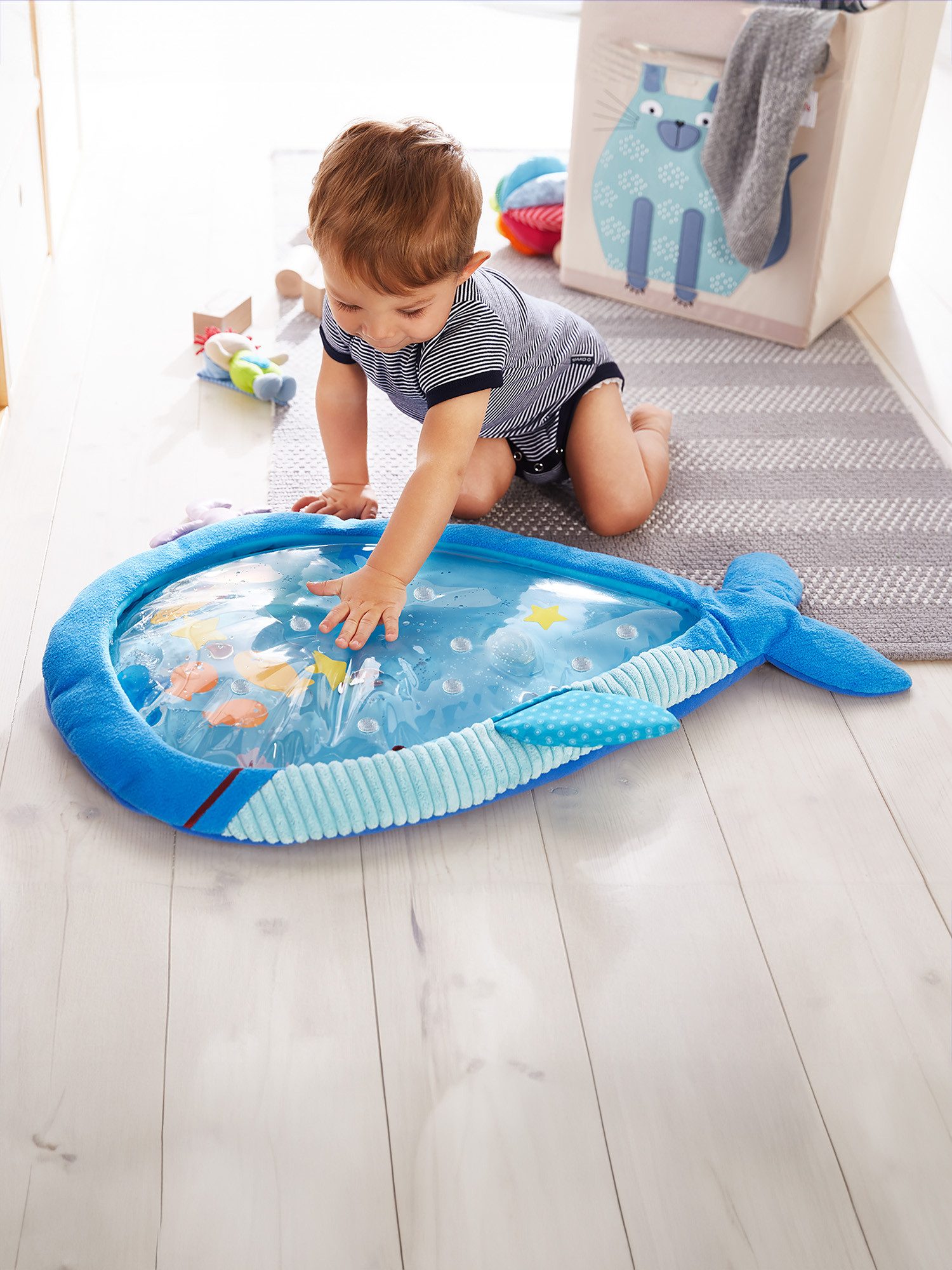 Haba Spielmatte Wasser-Spielmatte Großer Wal, unisex neutral