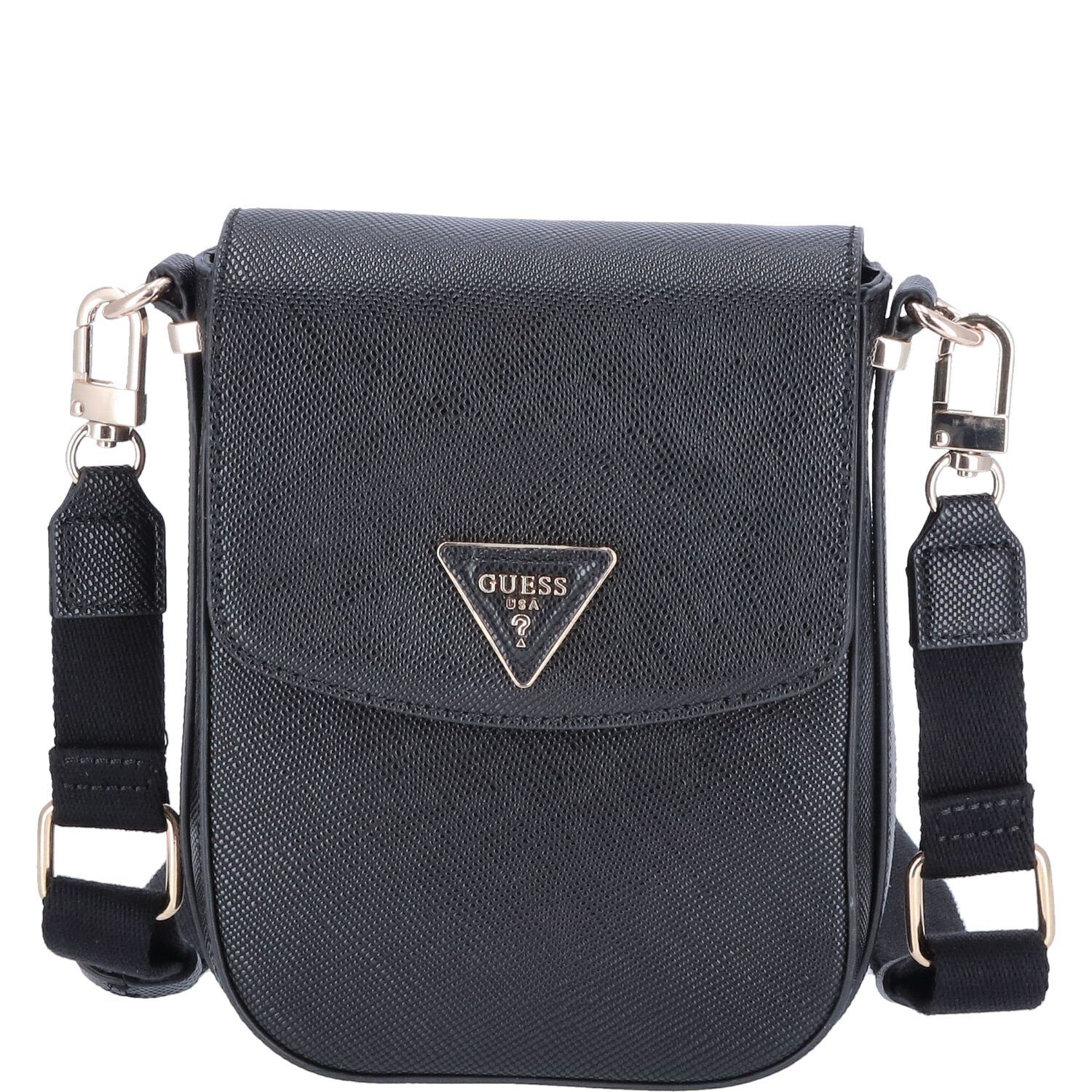 Guess Freizeitrucksack GUESS Umhängetasche/Rucksack 2in1 Brynlee Black (1-tlg)