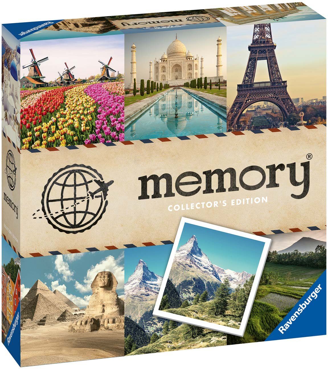 Ravensburger Spiel Collectors' memory® Travel, Merkspiel, Made in Europe