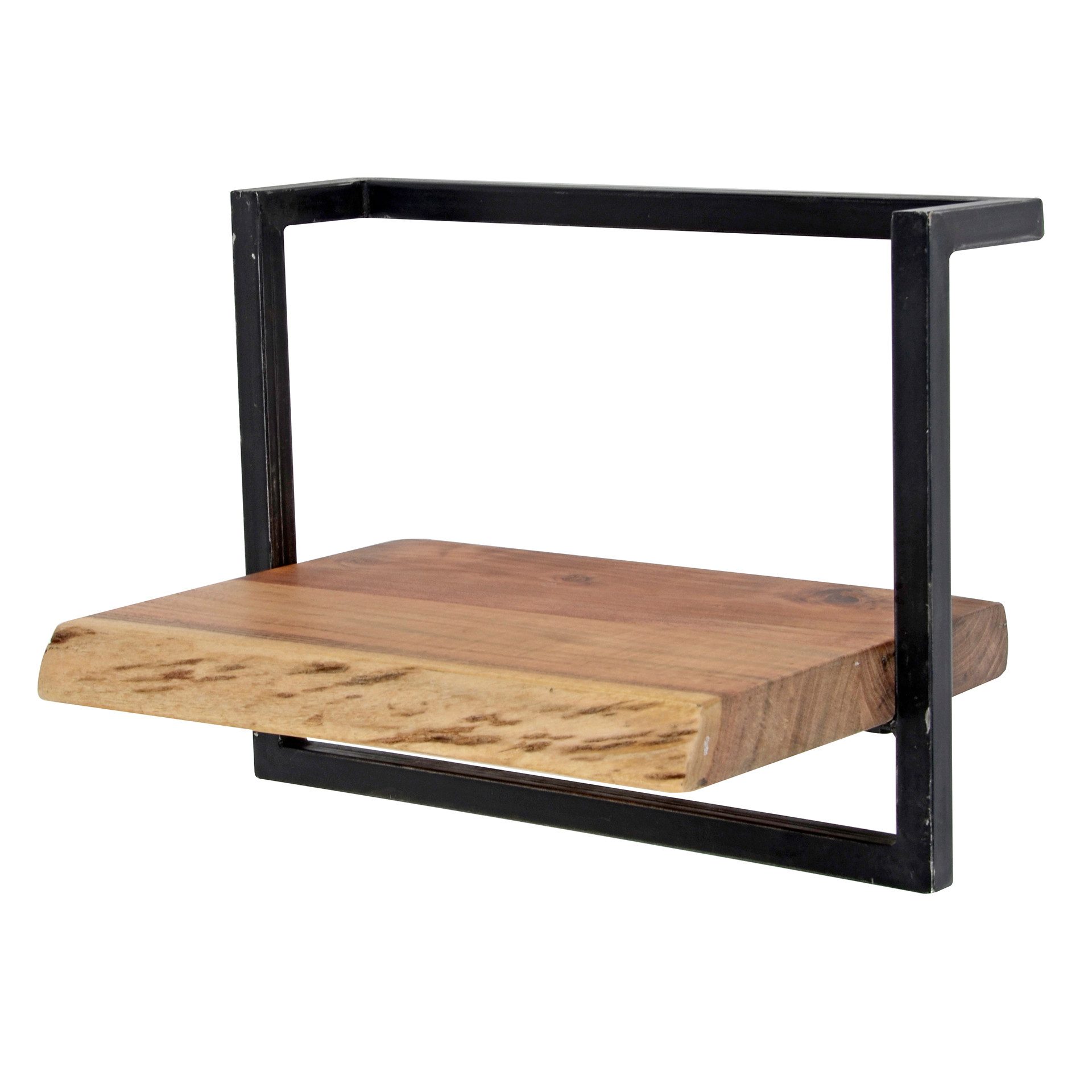 Vintagehaus Wandregal Wandregal Akazie Baumkante Edge günstig online kaufen