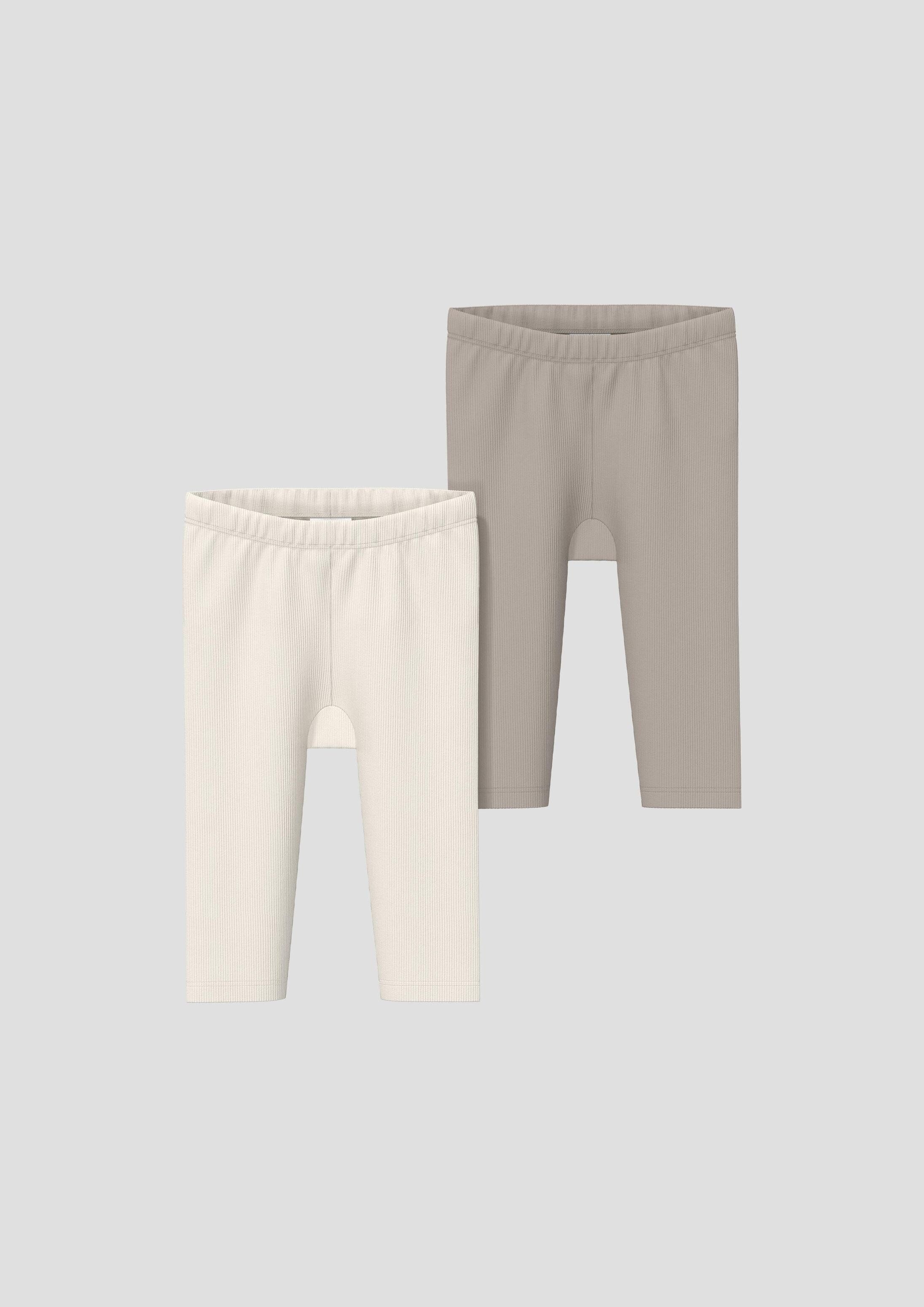 s.Oliver Leggings Leggings Doppelpack Leggings aus Rippware