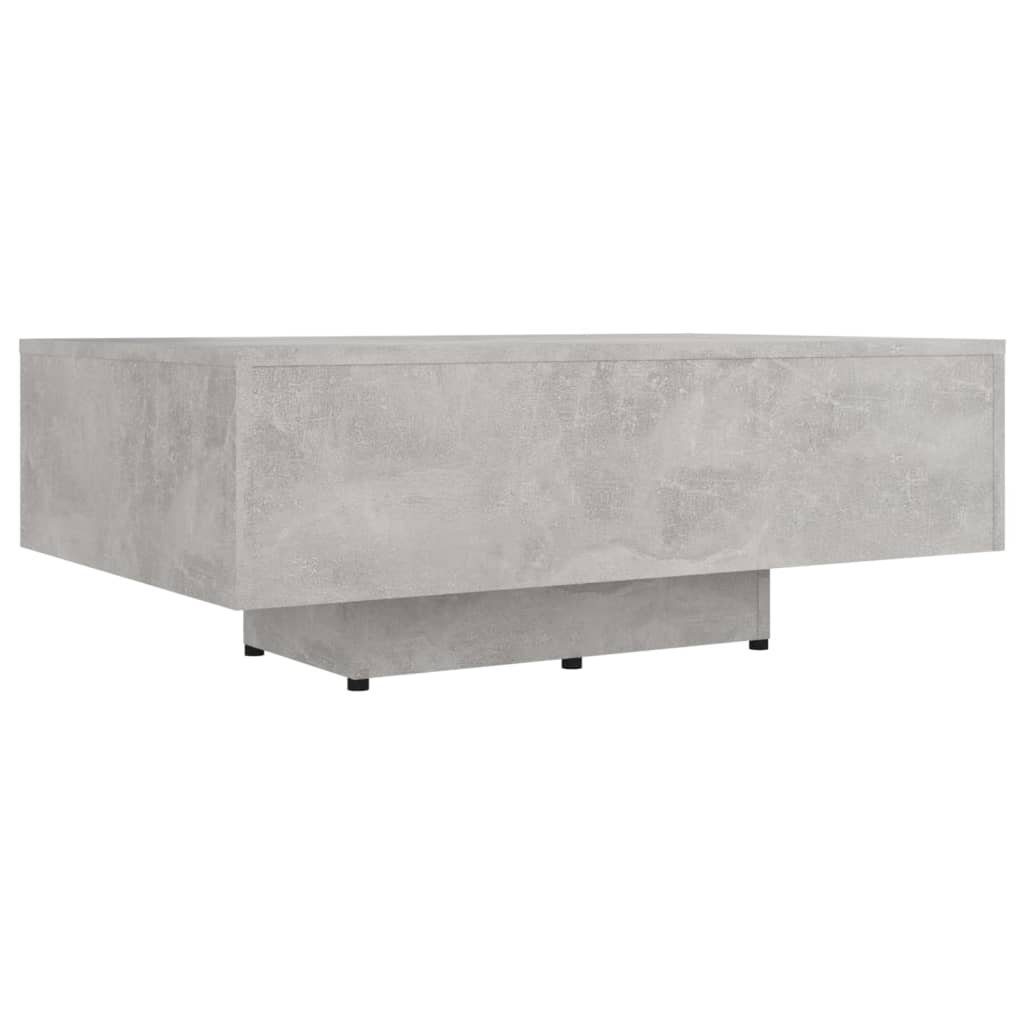furnicato Couchtisch Betongrau 85x55x31 cm Holzwerkstoff günstig online kaufen