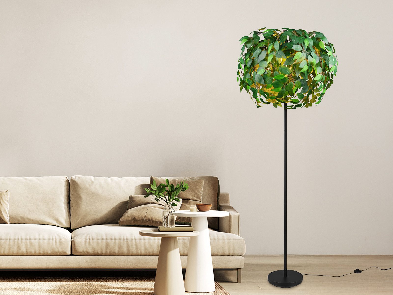 Reality Leuchten LED Stehlampe, Dimmfunktion, LED wechselbar, warmweiß, Gro günstig online kaufen