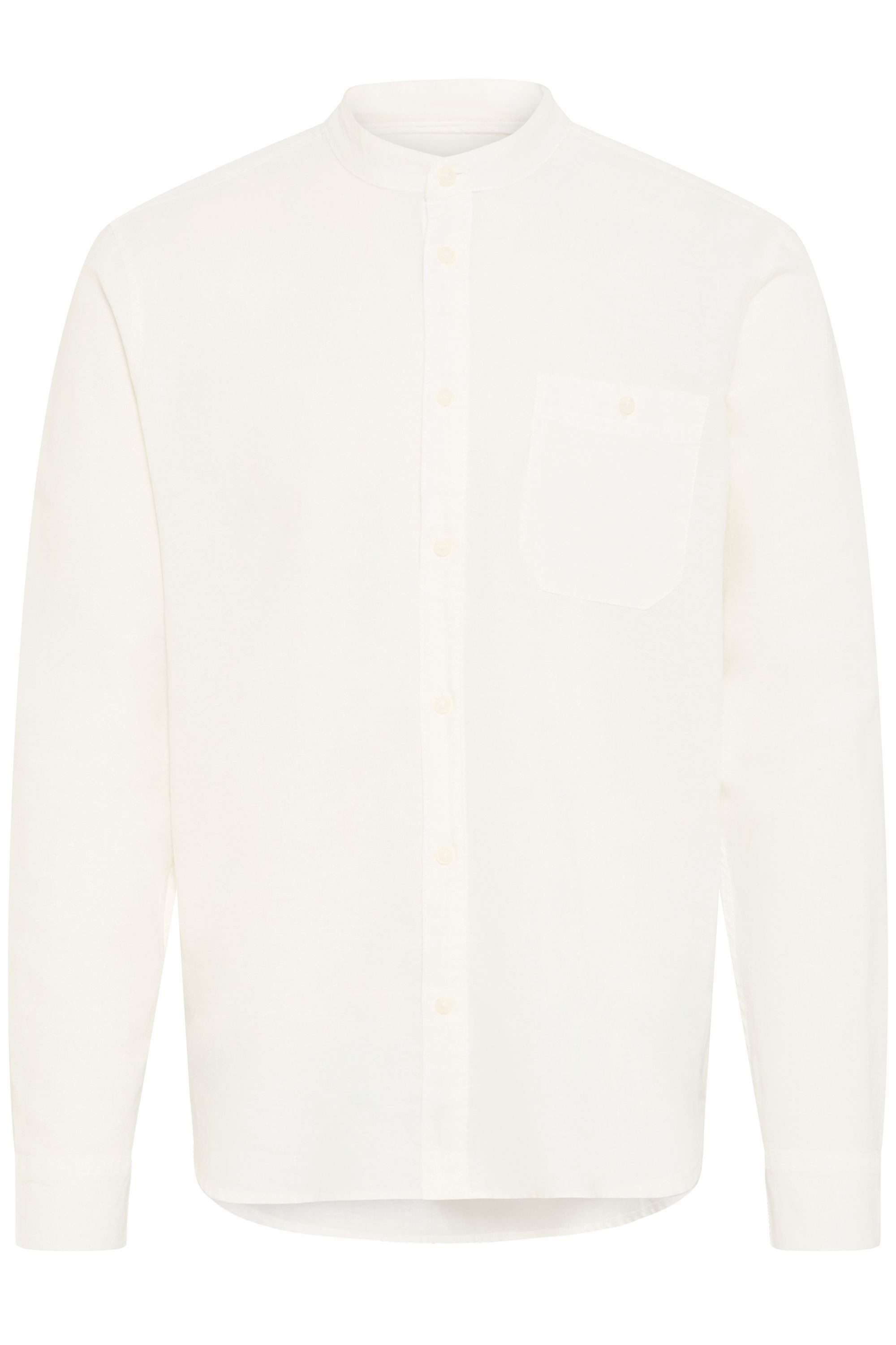 Blend Leinenhemd BHBay Stilvolles Langarmhemd aus Leinenmix mit Brusttasche günstig online kaufen