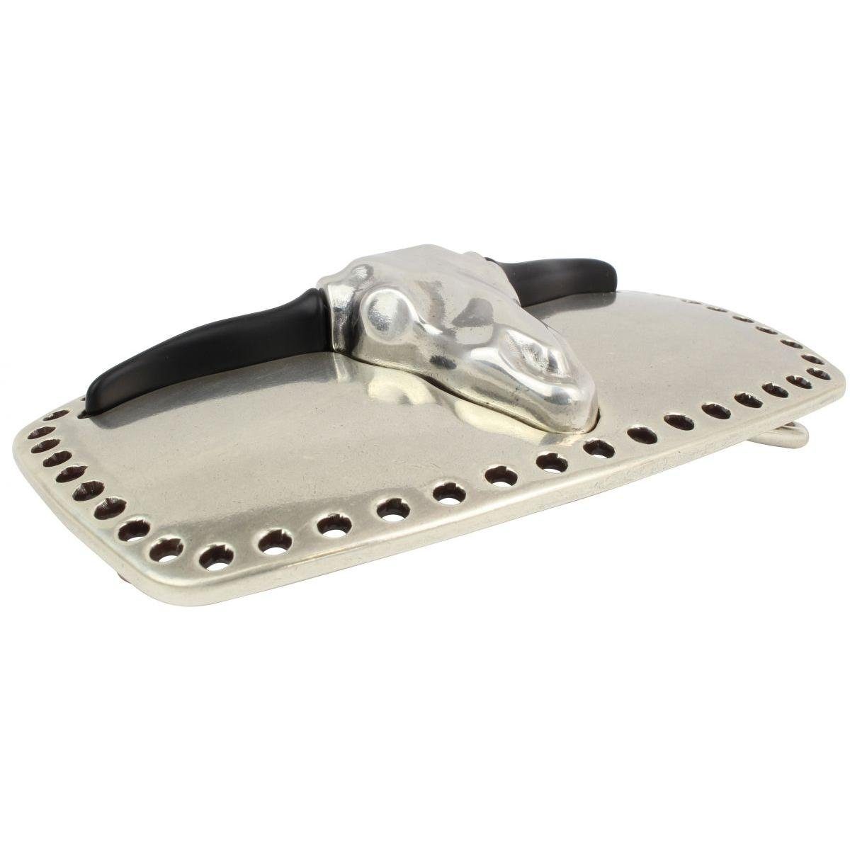 BELTINGER Gürtelschnalle Boss Bull 4,0 cm - Buckle Gürtelschließe Reitaccessoires 40mm - für Re (1-St)