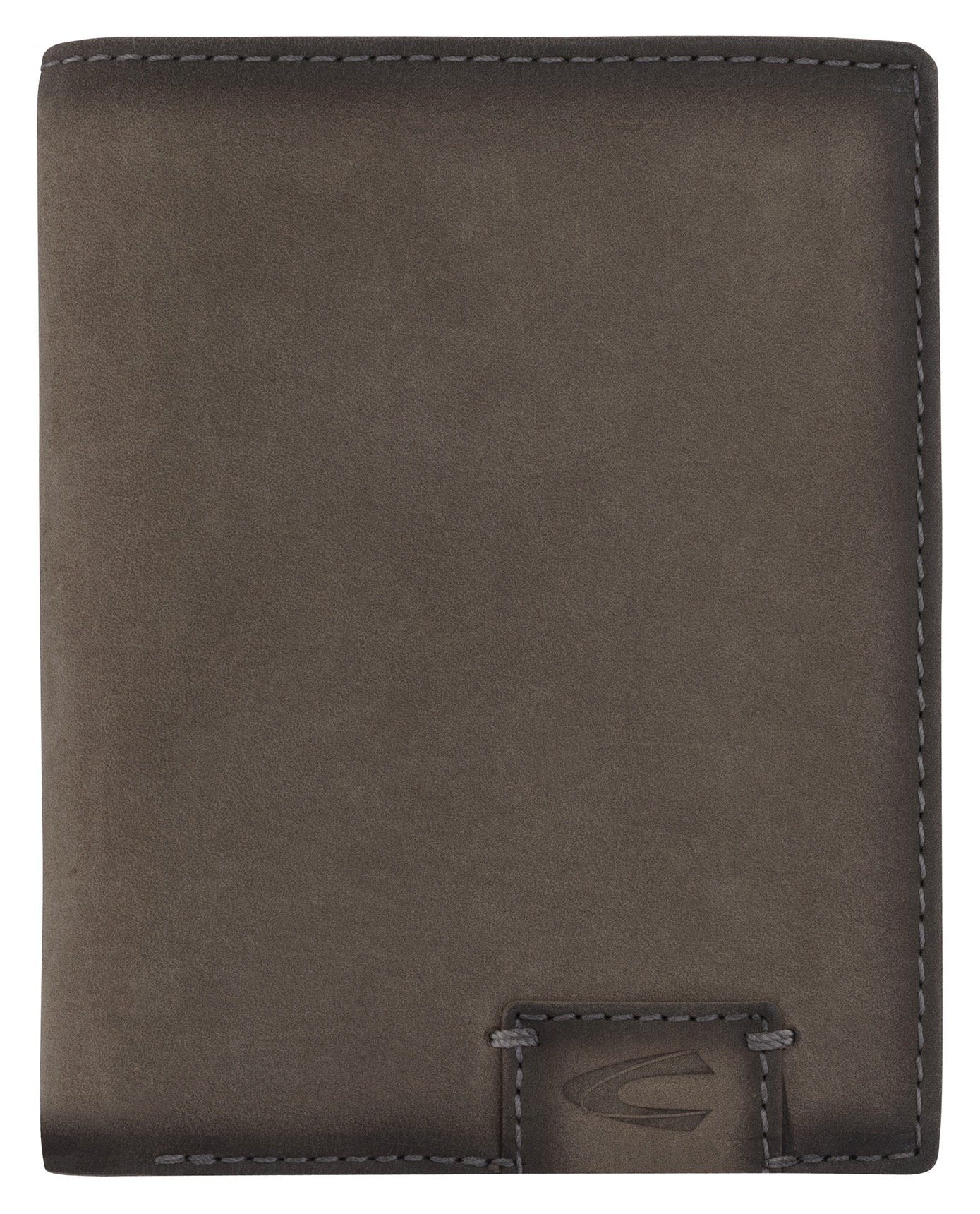 camel active Geldbörse DALLAS im Used-Look grey wallet, form High