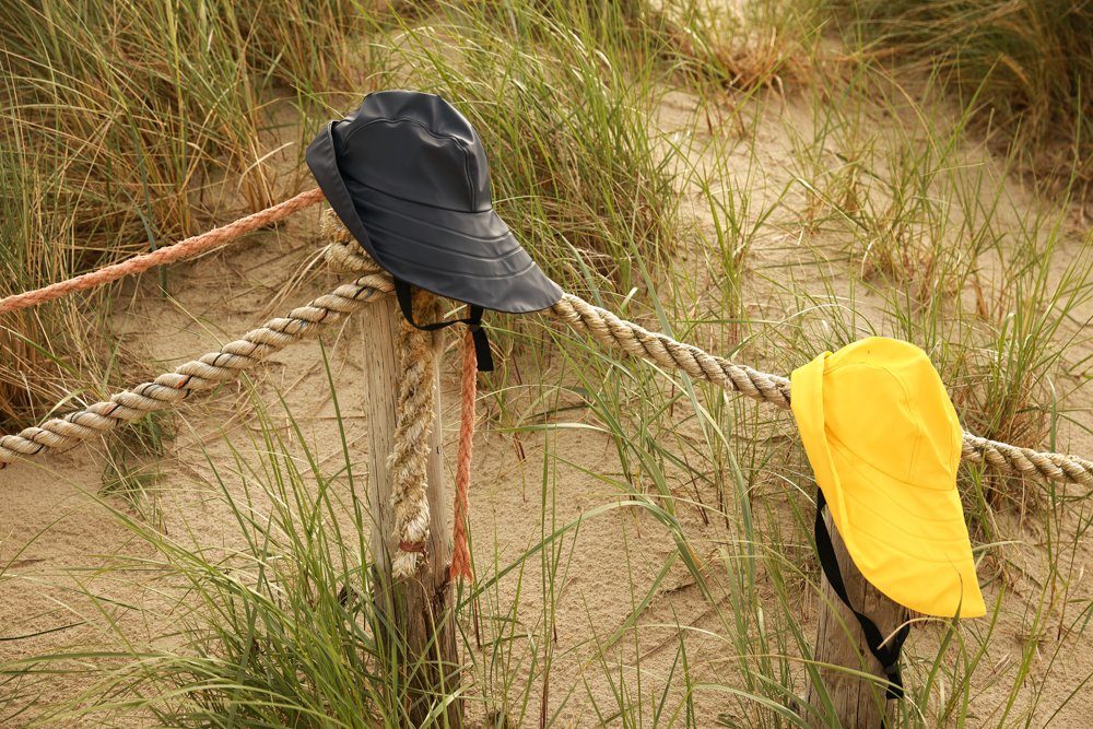 Damen Hüte tomBrook Fischerhut Südwester Regenhut – Wasserdichte Regenmütze mit verstellbaren Kinnriemen und Innenfutter