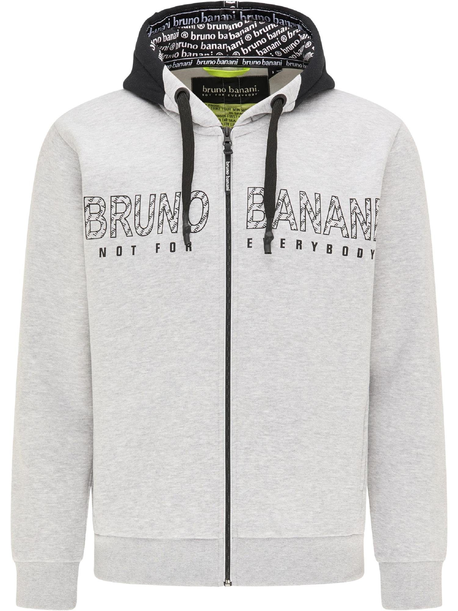 Sweatjacke BELL Melange Banani Bruno / Grau