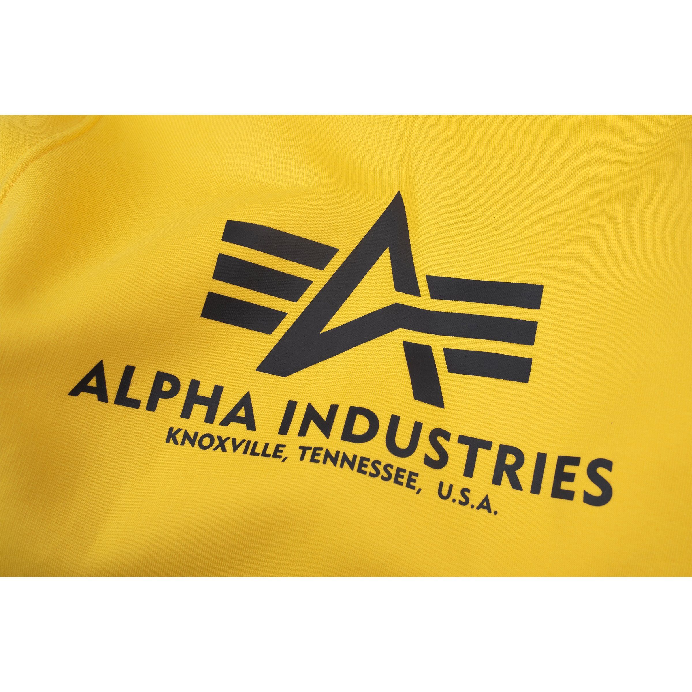 Alpha Alpha Kinder yellow empire Hoodie Industries Basic Kapuzenpullover Industries