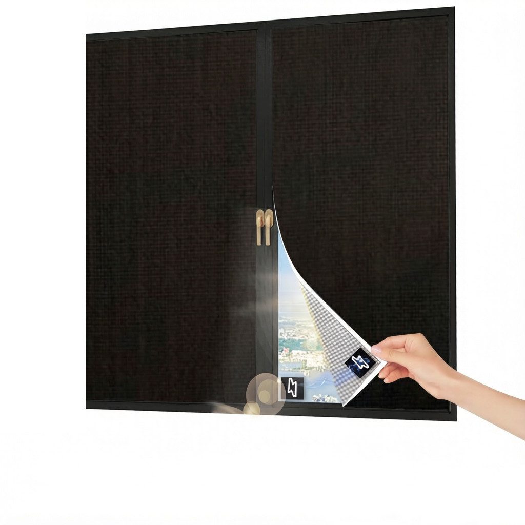 Sonnenschutz-Fensterfolie Fensterfolie mit Saugnäpfen, UV-Schutz & Hitzeschutz