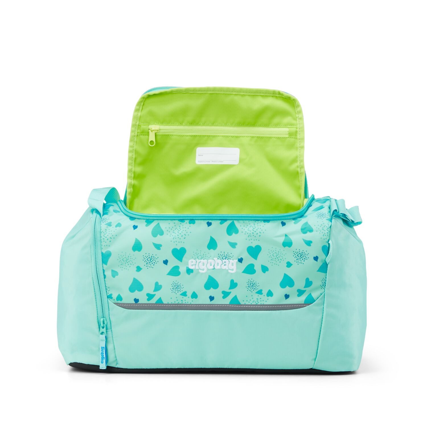 ergobag Schulranzen Sporttasche ReitBärtraum (1 Stück), mit Nassfach, Schuhfach, Schultasche, Sportbeutel – Bild 3 von 4