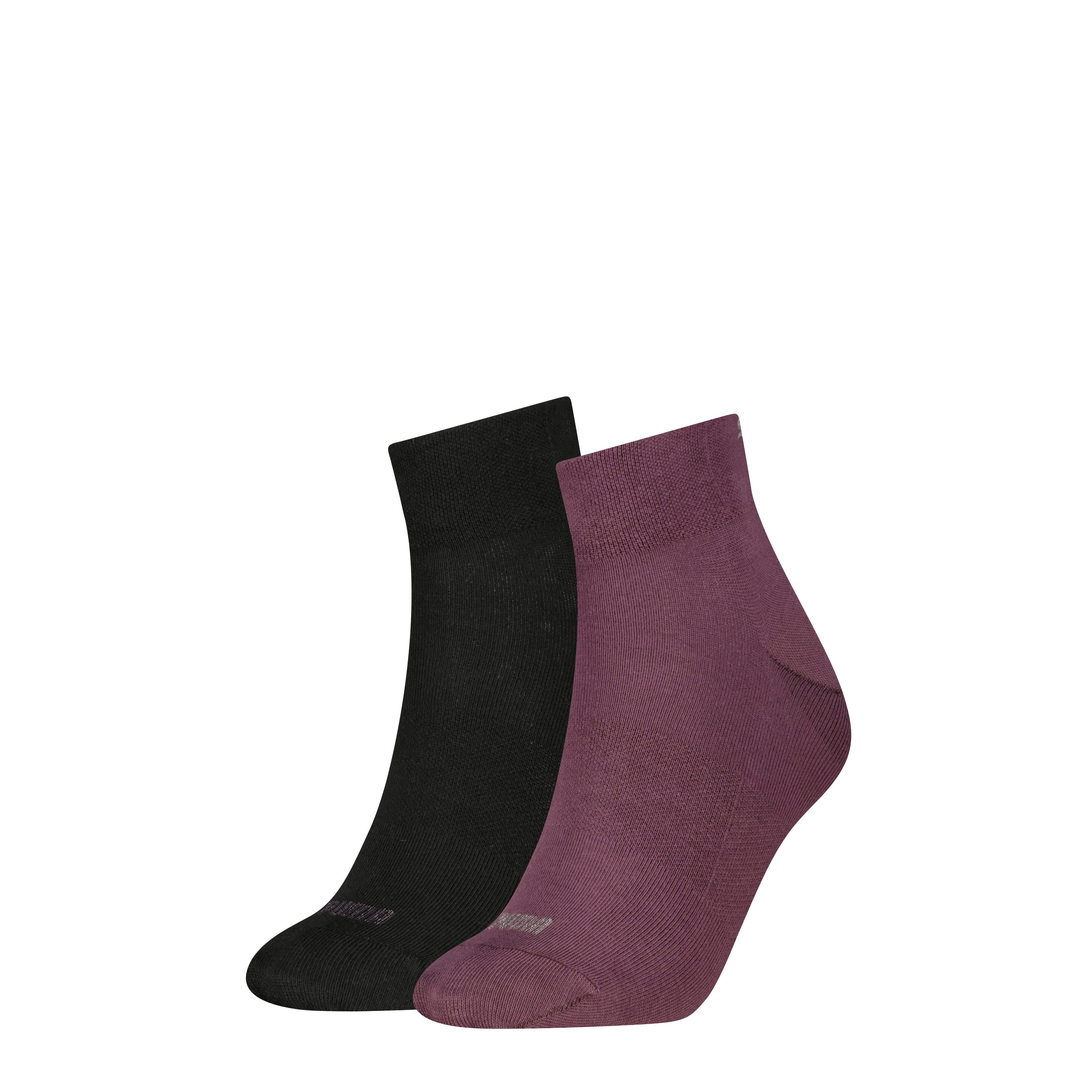 PUMA Kurzsocken PUMA WOMEN SHINE CAT QUARTER (2 Paar)