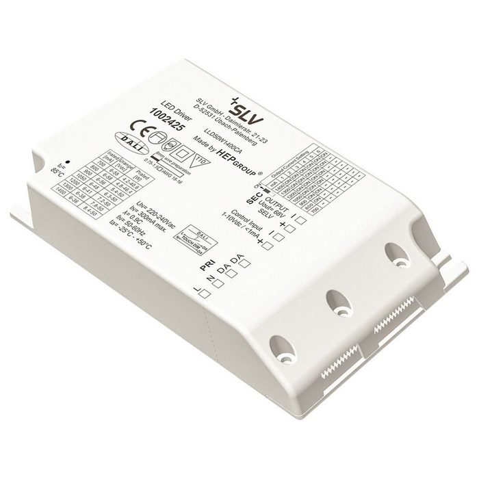 SLV LED Treiber Medo 600 Dimmbar Dali 1-10V in Weiß Trafo (Trafos Netzteile & Treiber)
