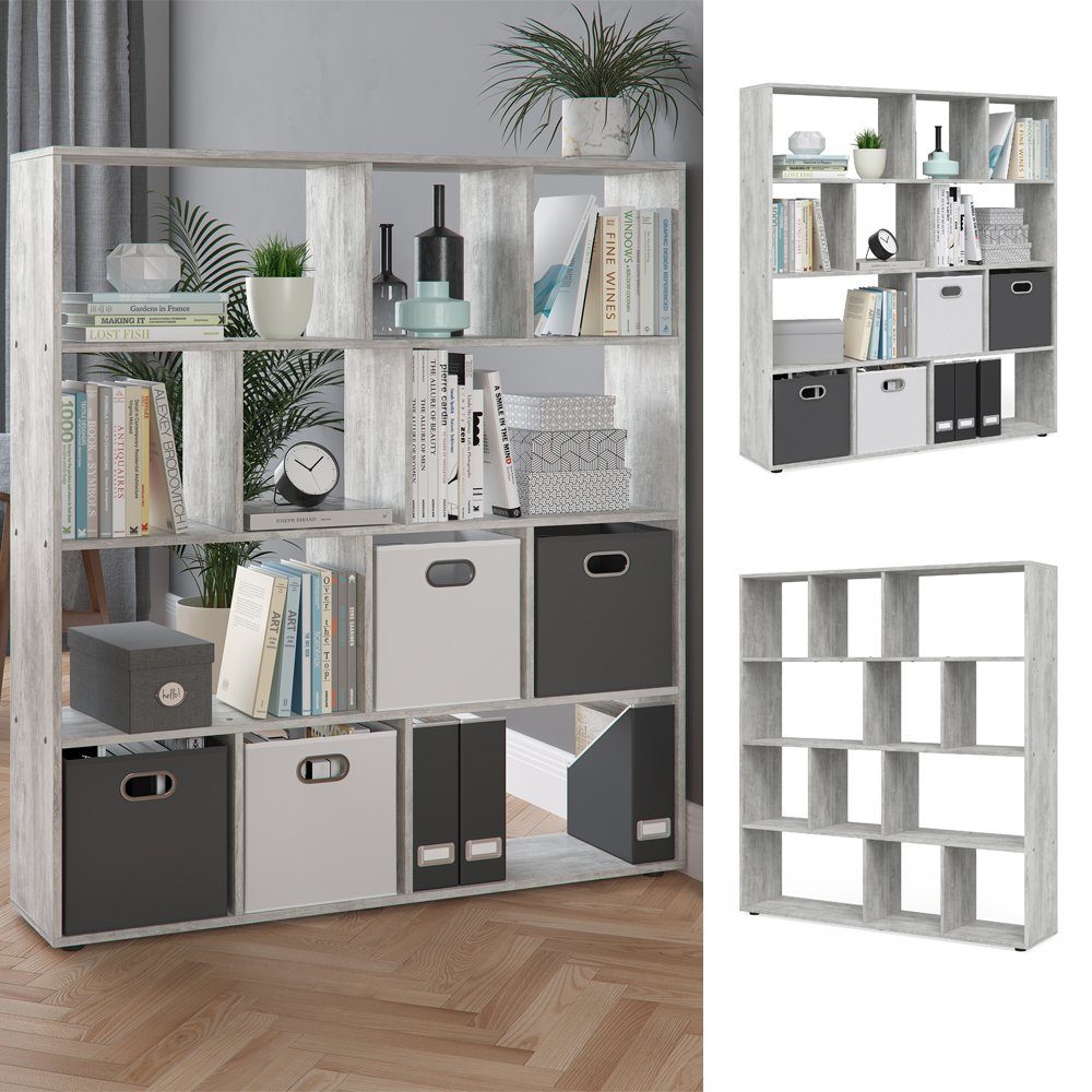 Vicco Raumteiler Pilar, Beton, 131.6 x günstig online kaufen