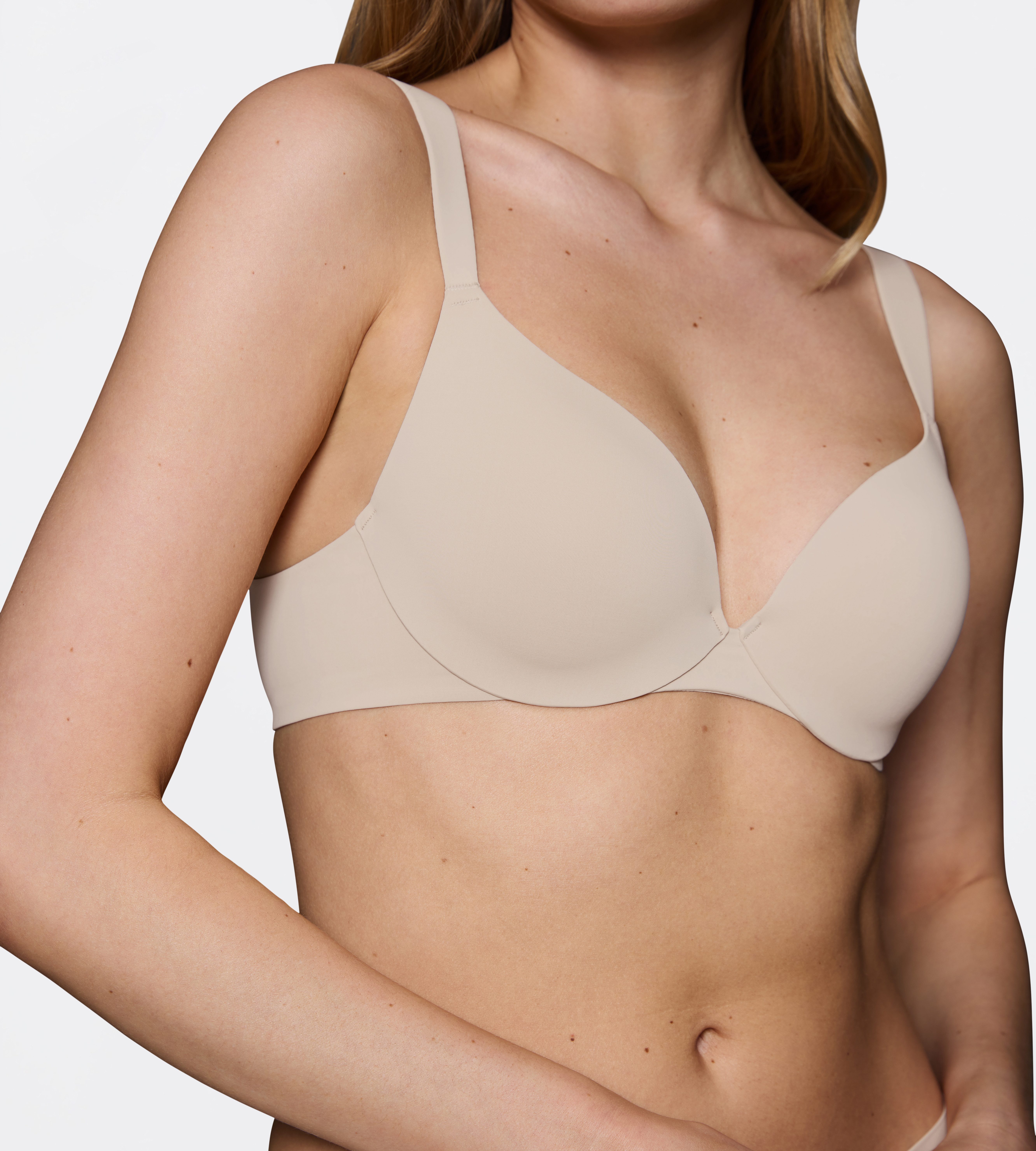 Triumph Bügel-BH Body Make-Up Illusion mit tiefem Dekolleté, gepolsterte Cups, Komfort-Bügel, Microfaser – Bild 3 von 5