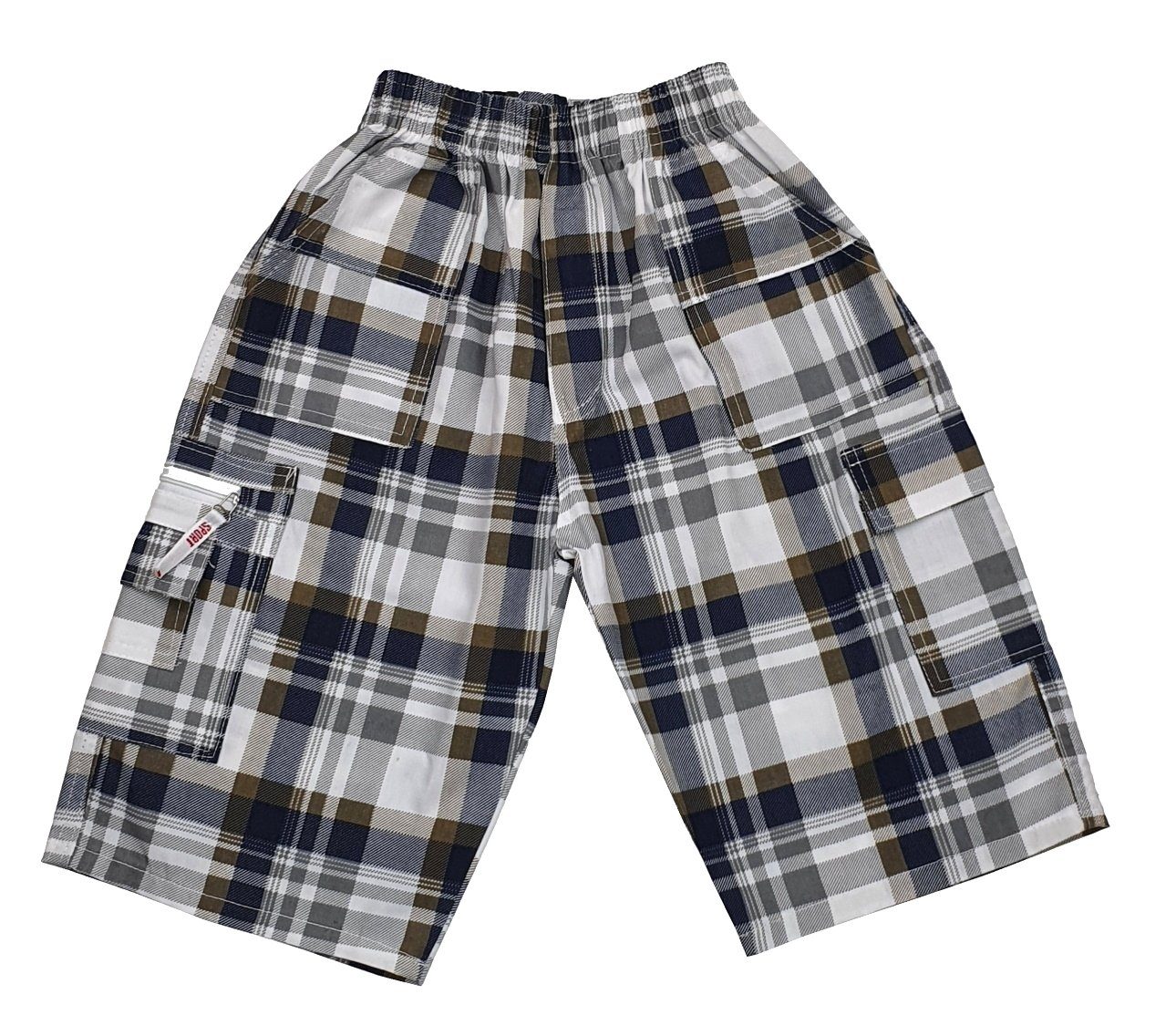 Fashion Boy Shorts Jungen Bermuda Sommerhose Shorts karriert, J1330