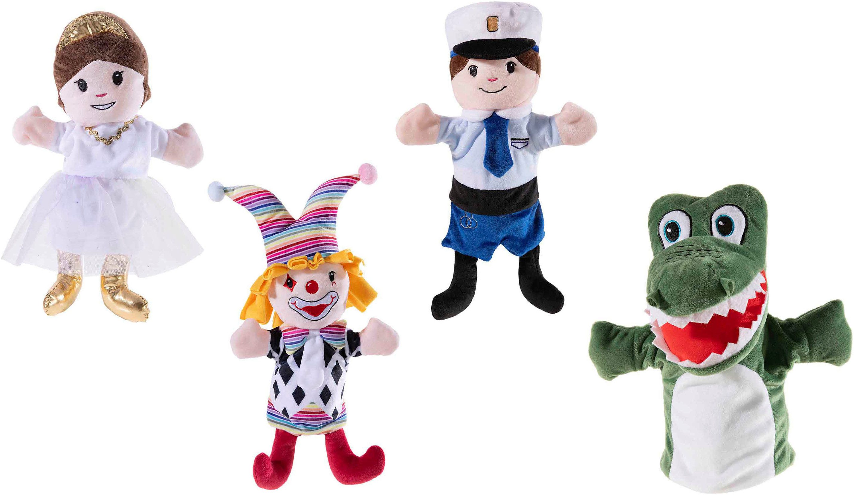 Heunec® Handpuppe Kasperle-Theater (Set, 4-tlg)