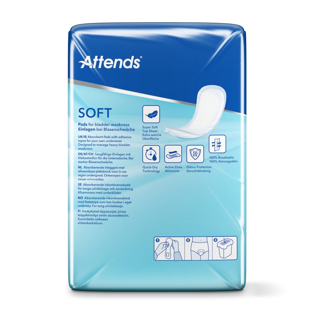 Attends GmbH Inkontinenzslip Attends Soft 7, Einlagen bei Harninkontinenz