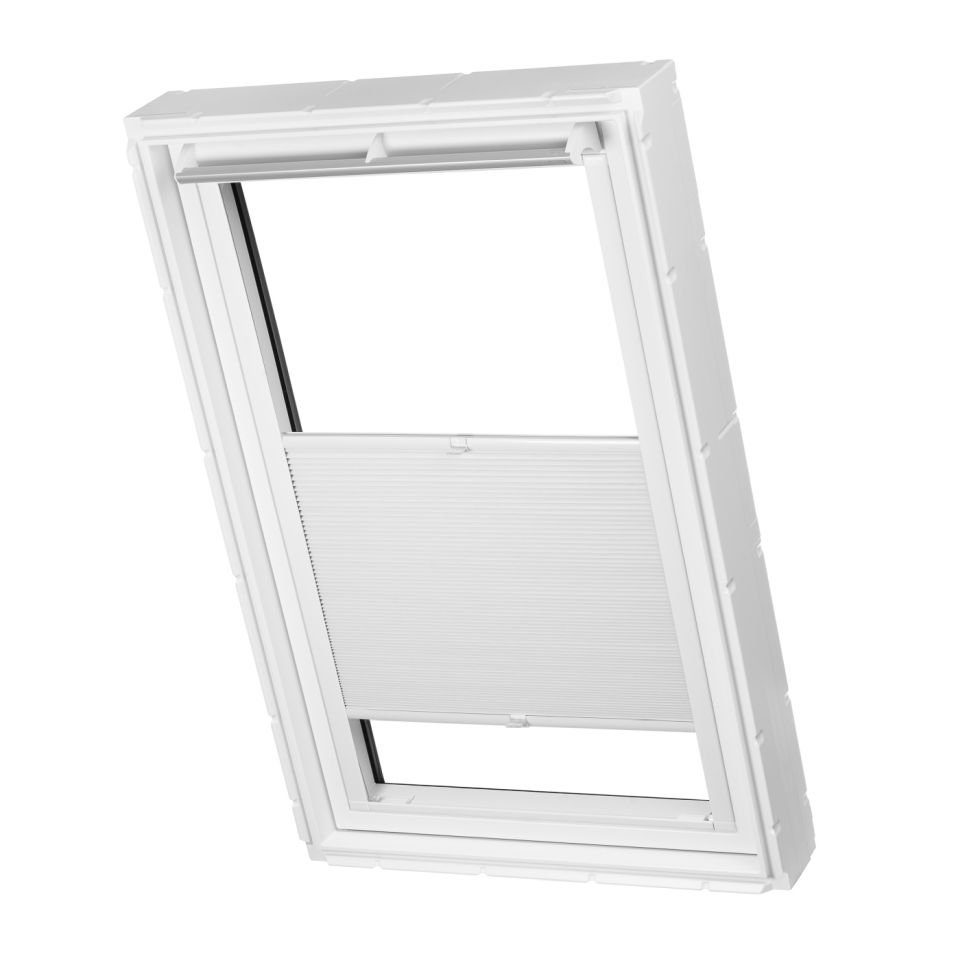 ventanara passend für Weiß Fenster Dachfenster CK02, Dachfensterplissee Verdunkelung Velux