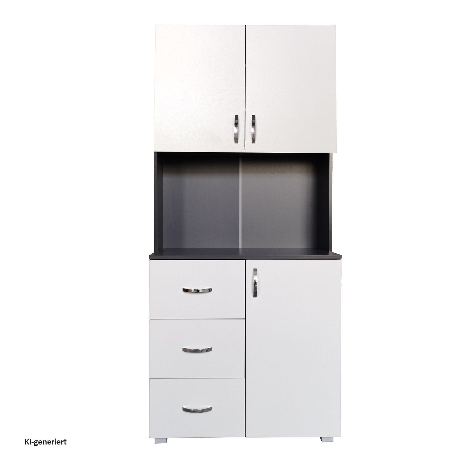 HTI-Line Küchenbuffet Küchenbuffet Blanca (Stück, 1-St., 1x Schrank Blanca, ohne Dekoration) Küchenschrank Hochschrank